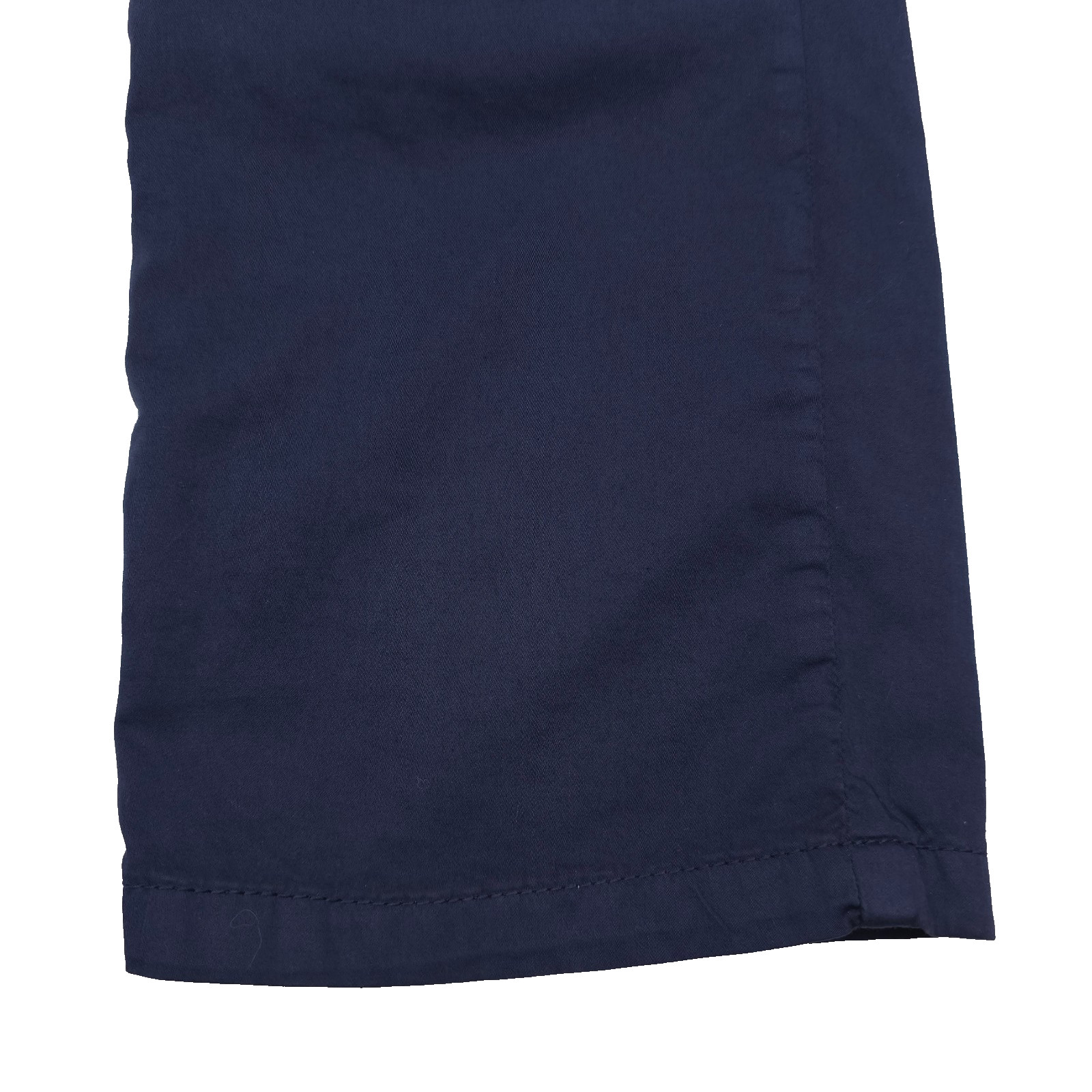Maurizio Baldassari 5-Pocket Pants Mens Italy 52 Slim Blue Night Cotton & Silk