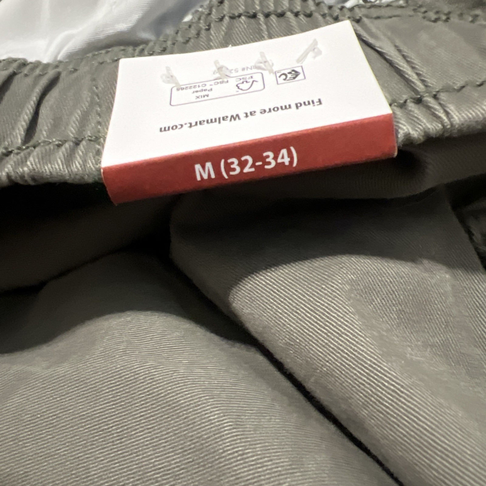No Boundaries Men Cargo Pants Green Artichoke Size M 32-34 Drawstring Jogger NEW