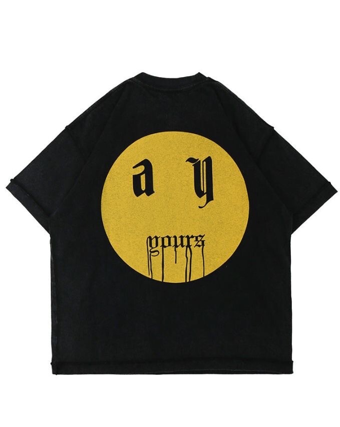Smiley Face Short-Sleeve Men’s t shirt at eBay clothing store