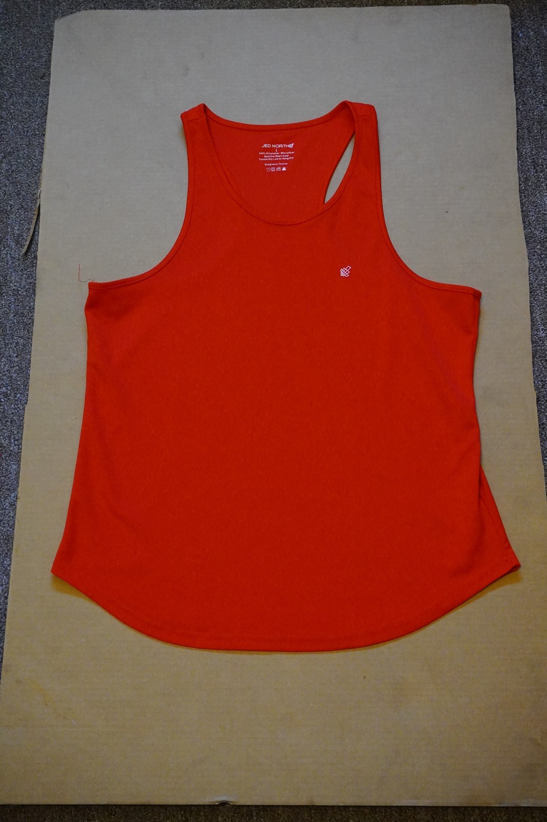 Jed North Men’s Mens Gym Lifting Stringer Racerback Sleeveless Trank Top Large L