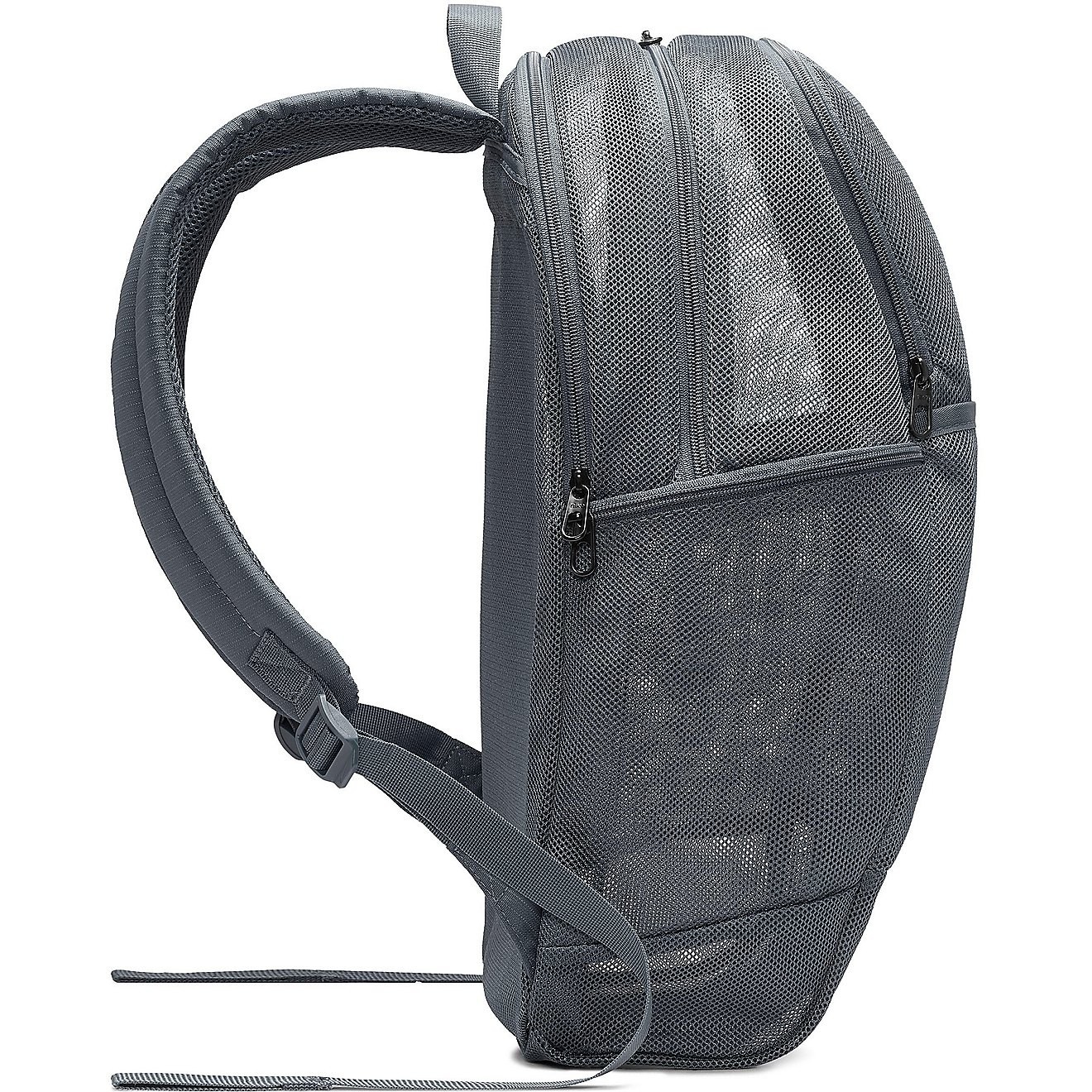 Nike Brasilia Mesh Training Backpack One Size Gray New BA6050-026
