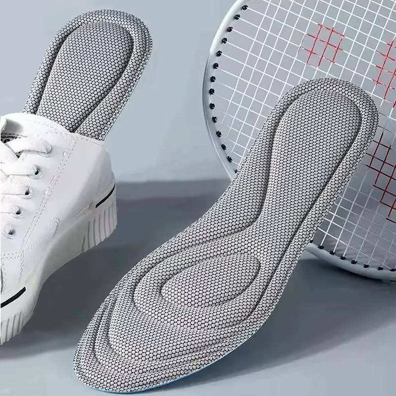 2/4 Pairs Memory Foam Orthopedic Insoles for Shoes Antibacterial Deodorization