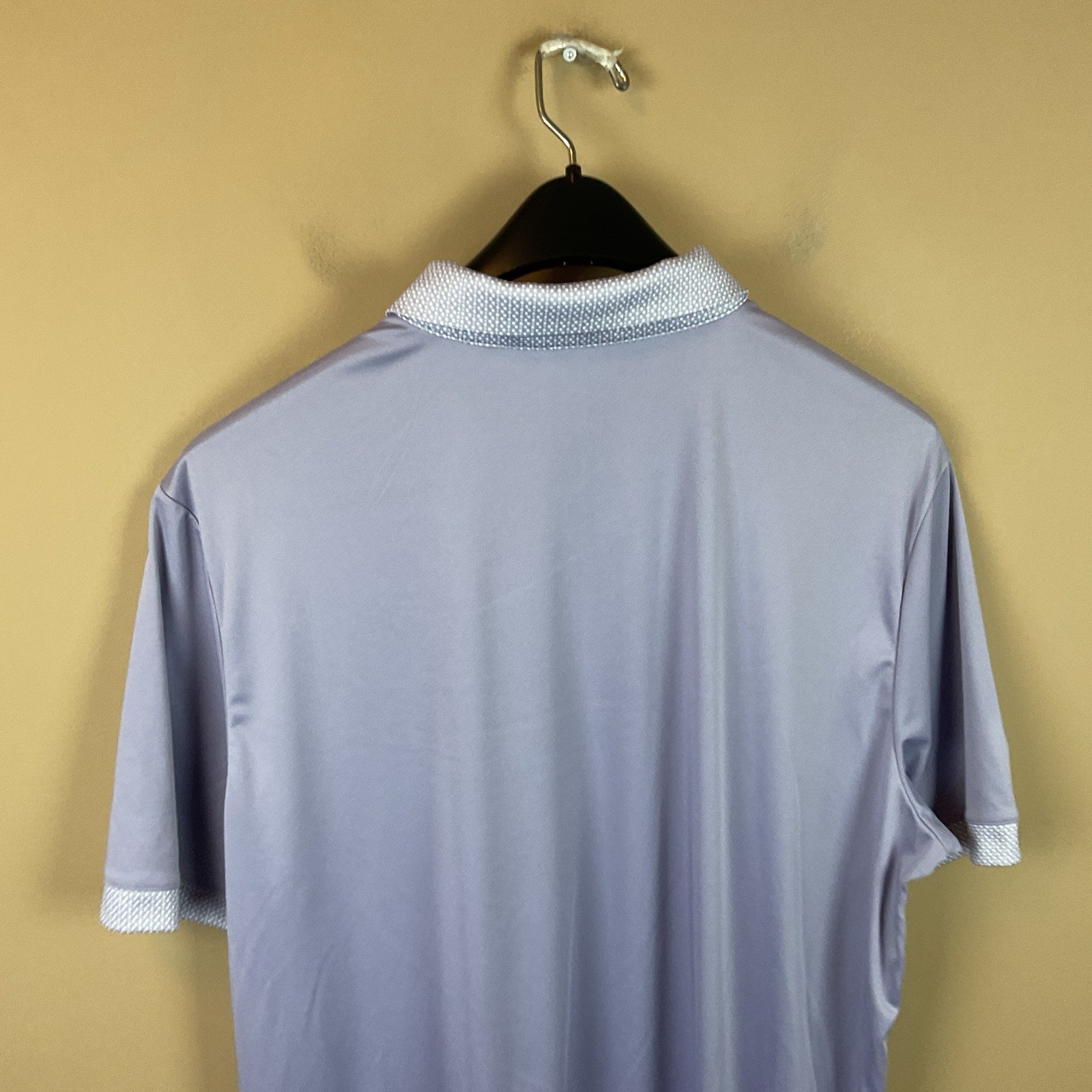 Level Wear Golf Polo Shirt Mens 2XL Purple S/S Truist Championship Polyester
