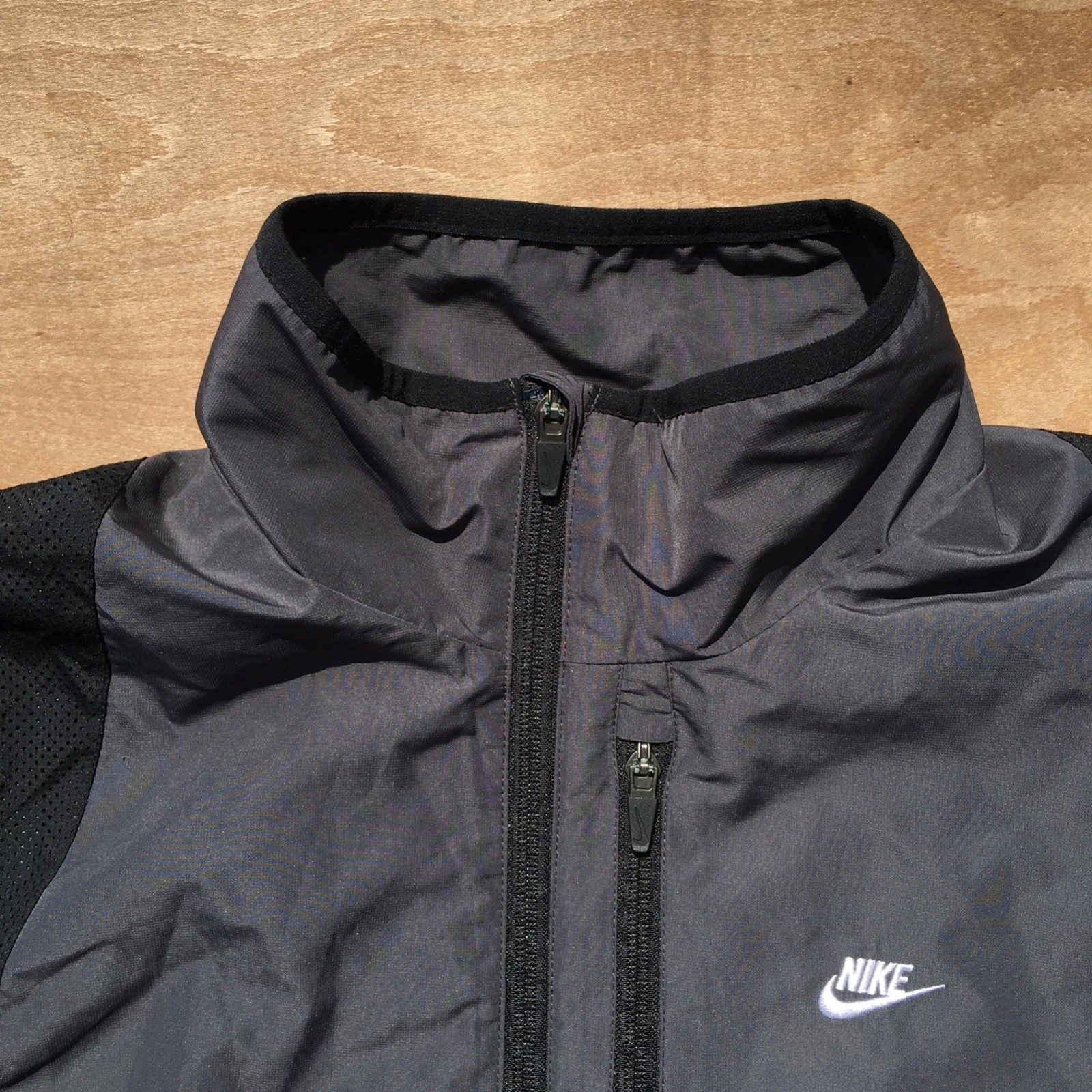 Nike Premier P1 Mens Grey Track Jacket Medium Vintage Y2K Football Top