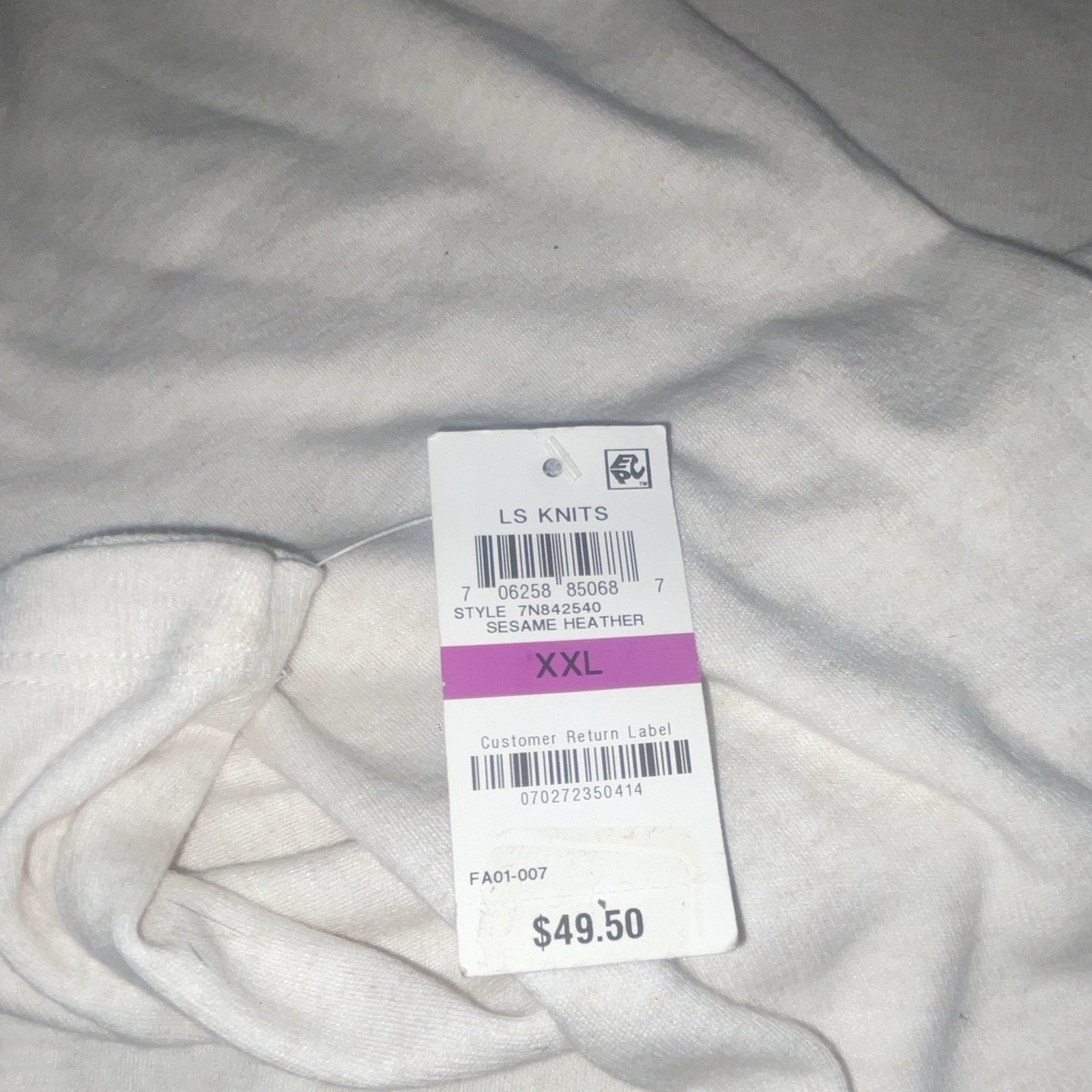 INC International Concepts Henley Pullover Hoodie w/ Pockets XXL