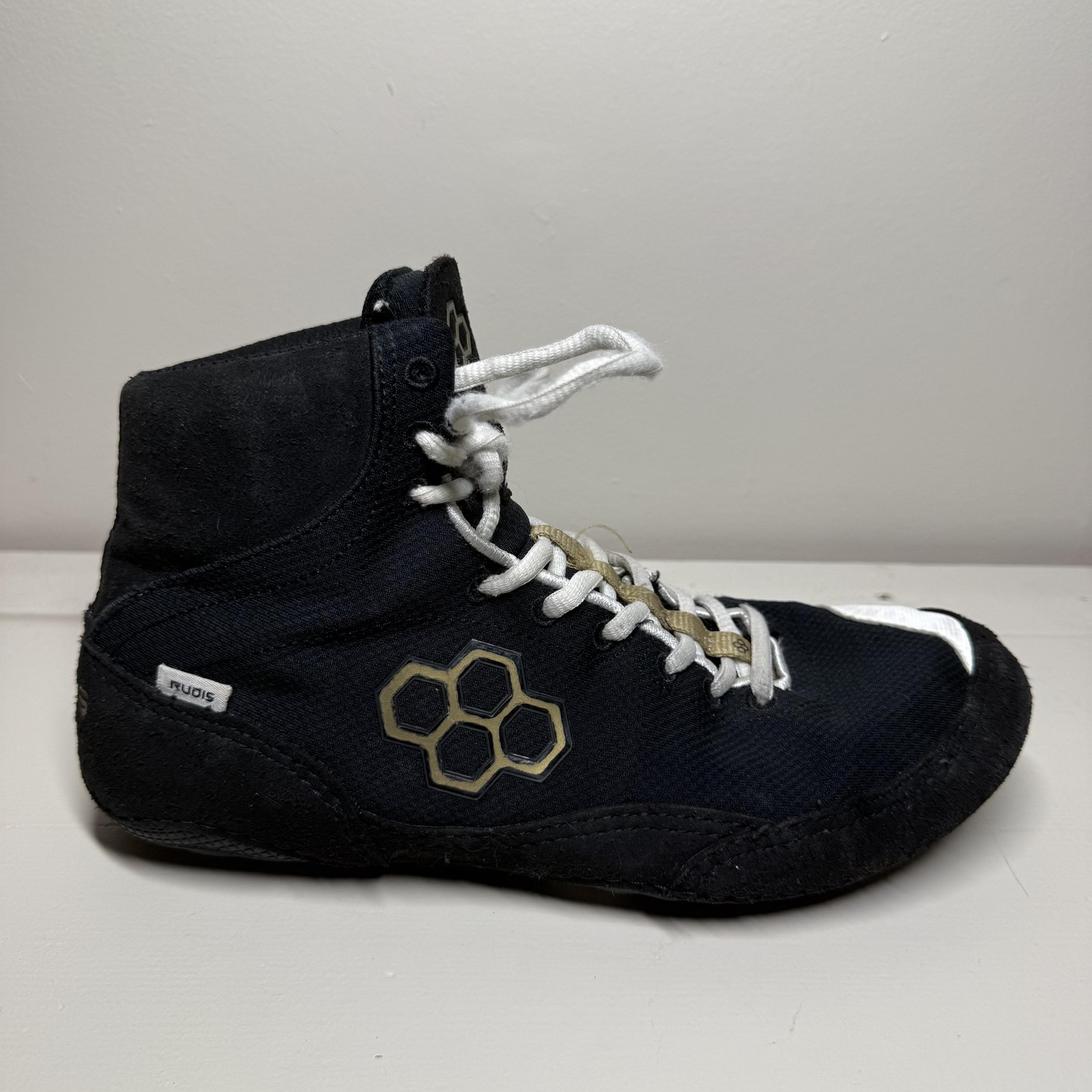 Rudis Wrestling Shoes Mens Size 10 Black Colt 2.0 Athletic Sneakers Performance