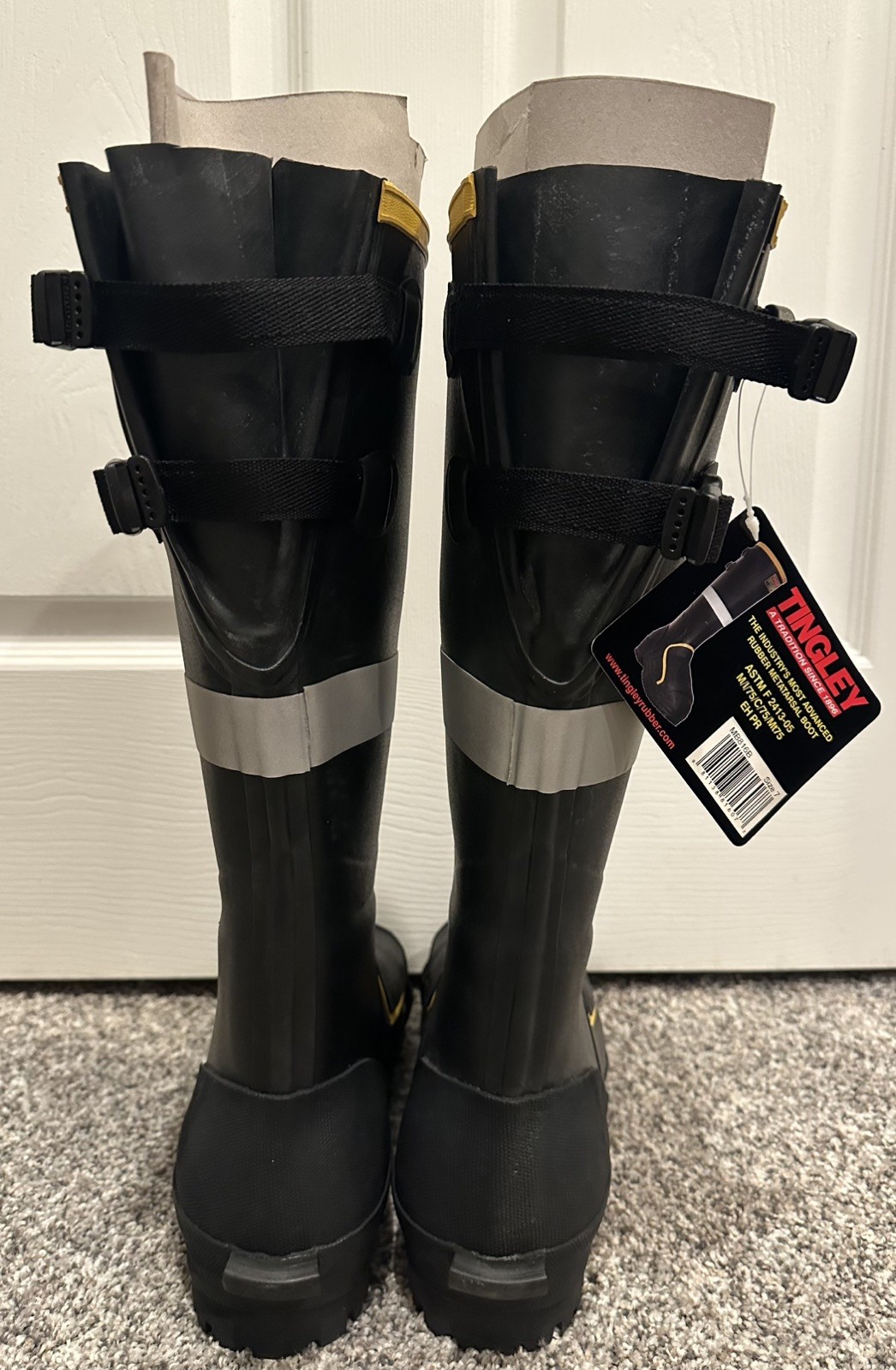 Tingley Rubber Boots ASTMF 2413-05 Mens size 7 MB816B