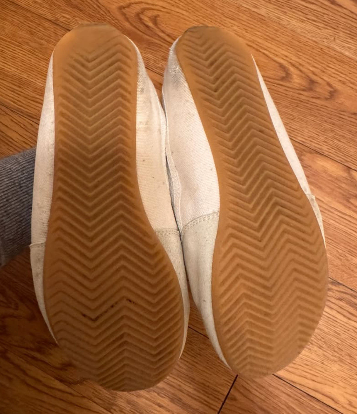 The Row Mesh & Suede Sneakers – Authentic – Beige/Cream (Size 6.5)