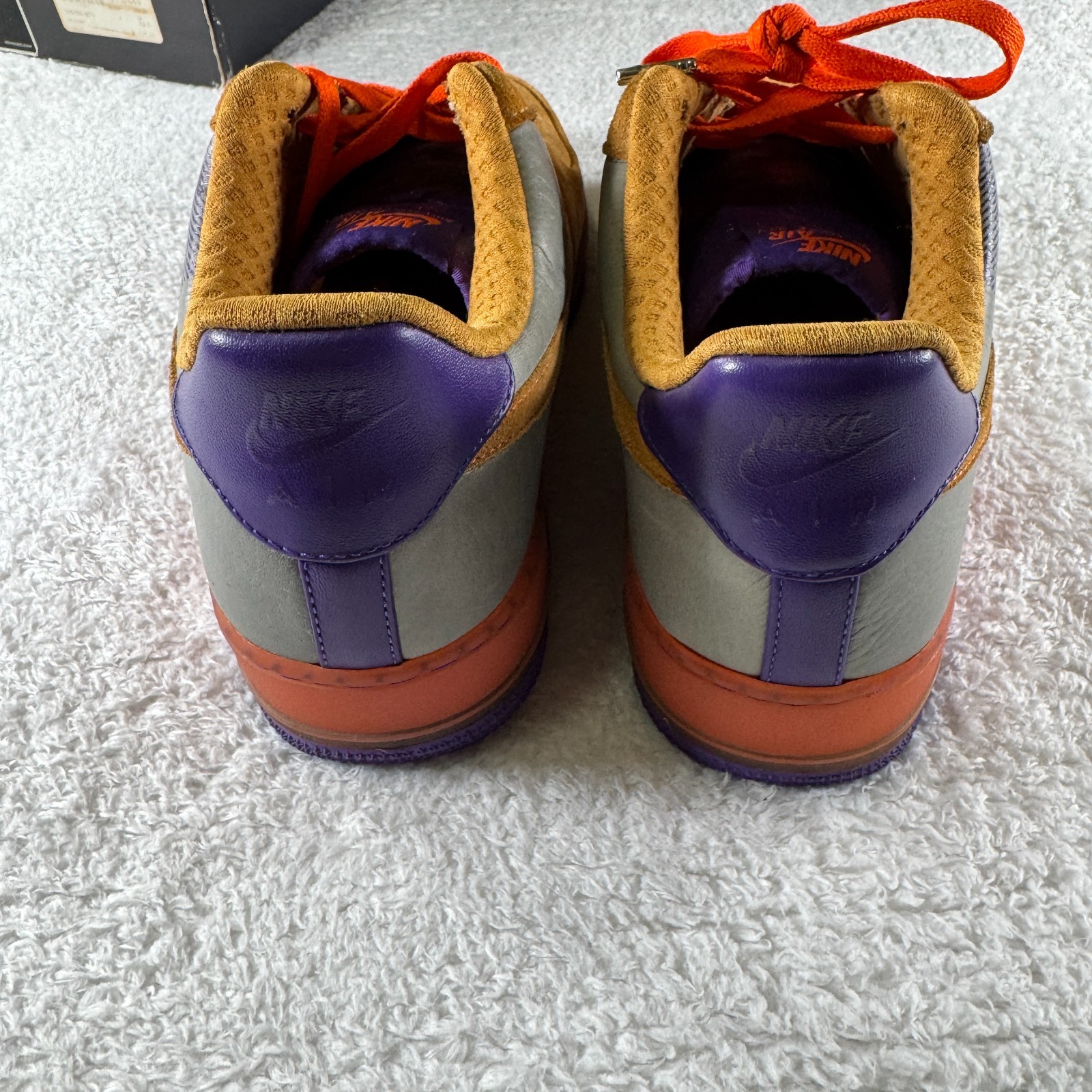Nike Air Force 1 Premium ’07 Amare Stoudemire Mens 10.5 Dark Stucco OG ALL CLEAN