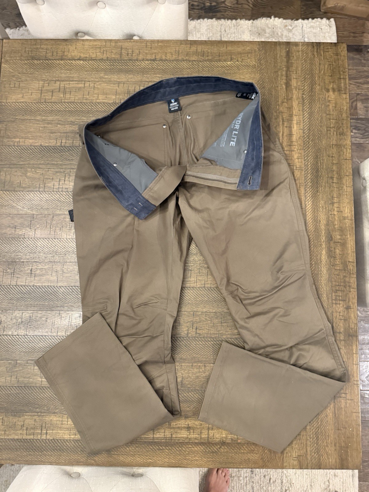 Kuhl Rydr Light Klassic Fit 35×34 Slacks Men’s NWOT Burnt Olive Pants 5320