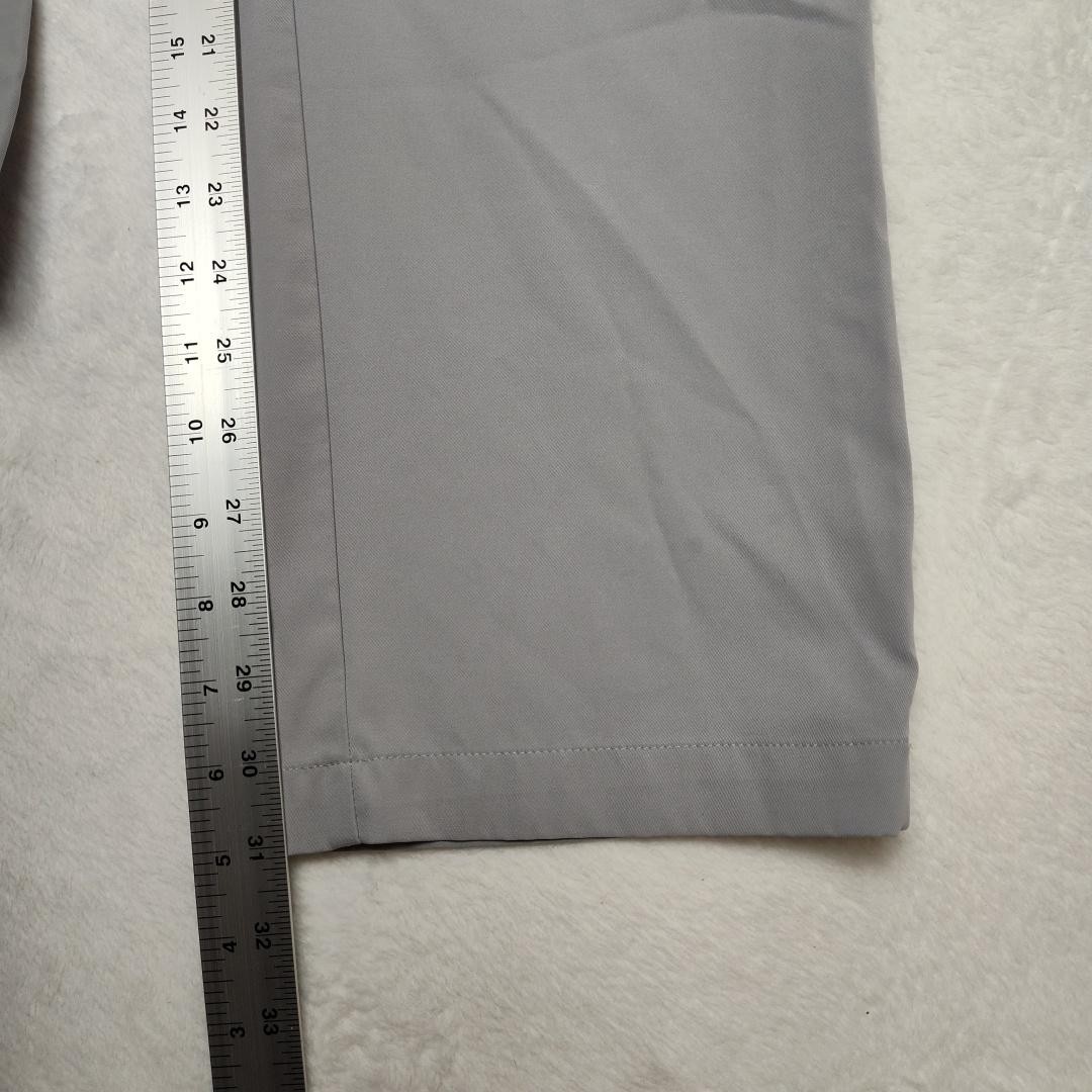 Adidas Golf Pants Mens 32×32 Gray Performance Stretch Chino 3-Stripes B82001