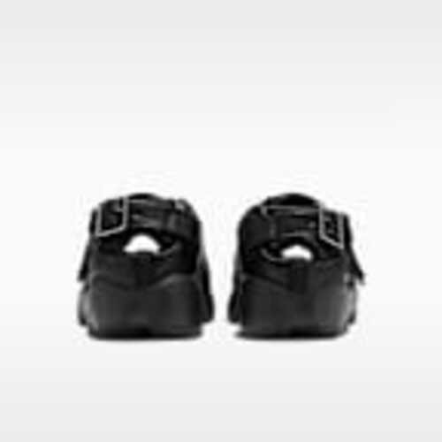Nike Air Rift Triple Black Buckle Strap Womens IB8881-001 NEW Jaana