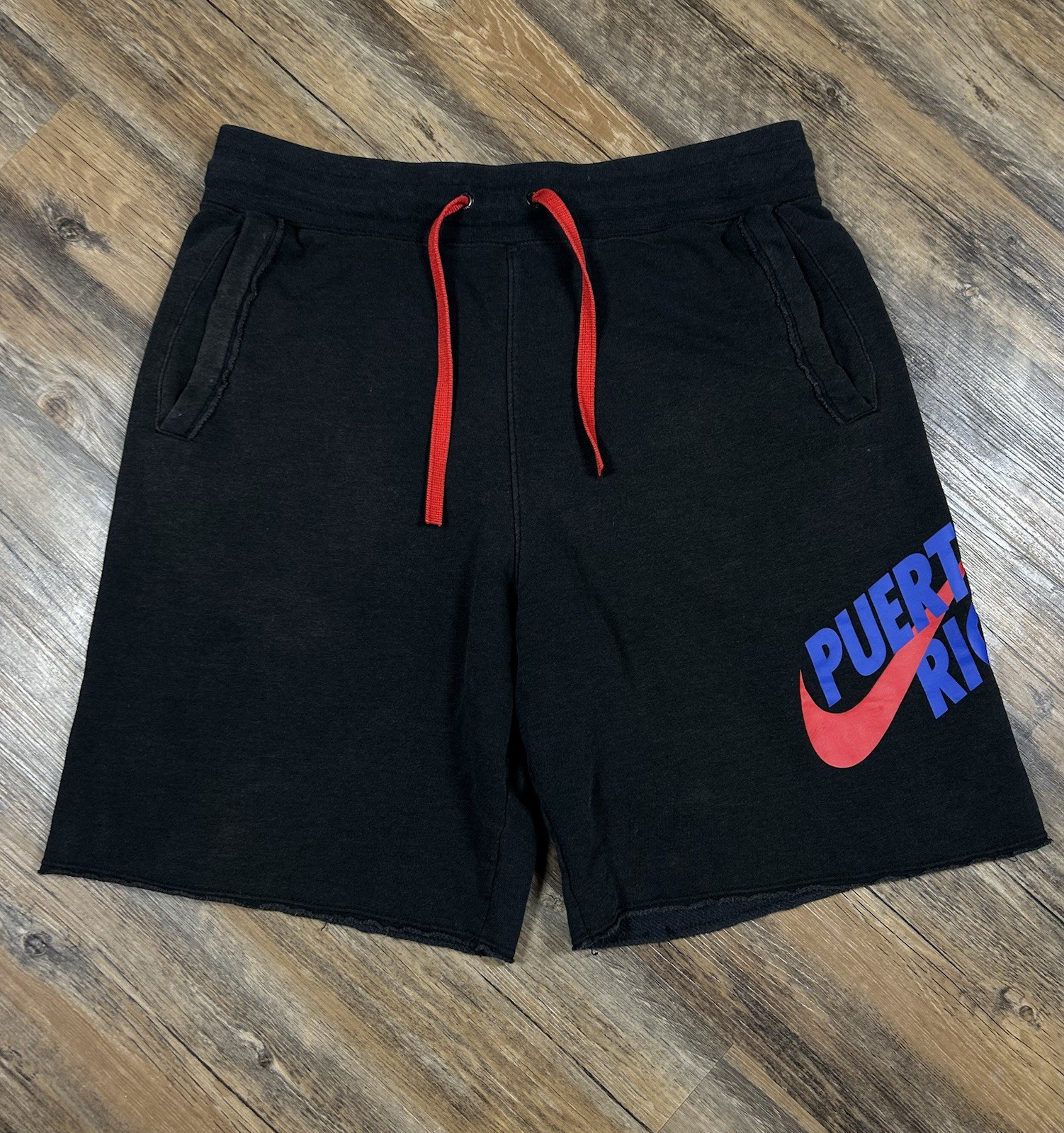 Nike Sportwear NSW Alumni City Shorts Puerto Rico Men’s Size Small Fleece Black