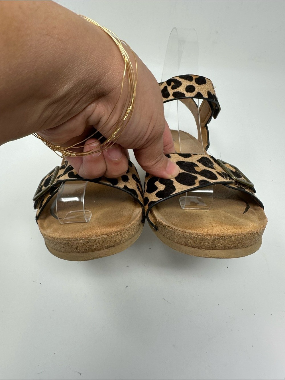 Aetrex Sydney Quarter Strap Espadrille Wedge Women’s 8.5