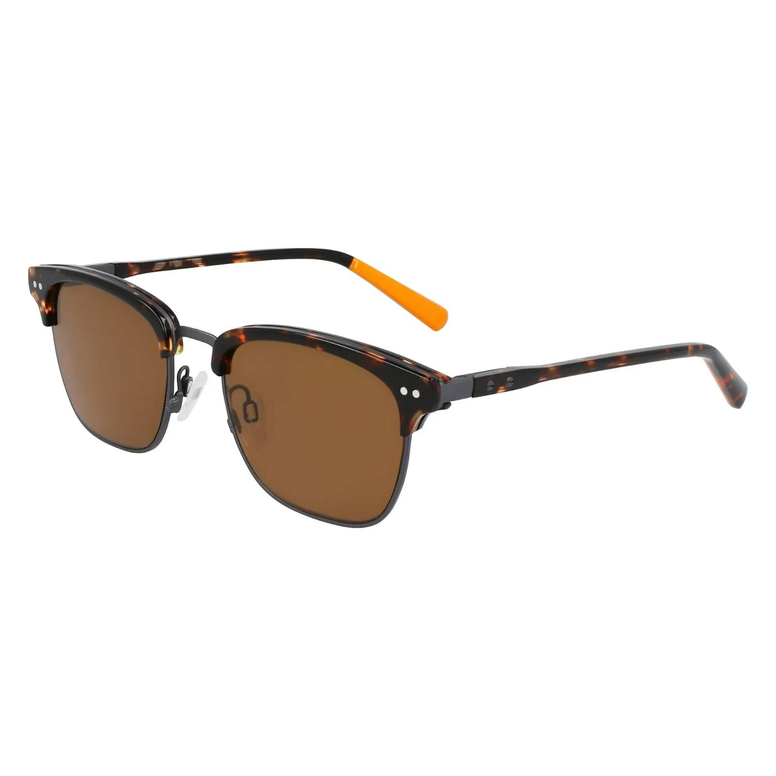 NEW Authentic SHINOLA Flexon Sunglasses SH2300S Amber Tort Retail $300+ w/ Case