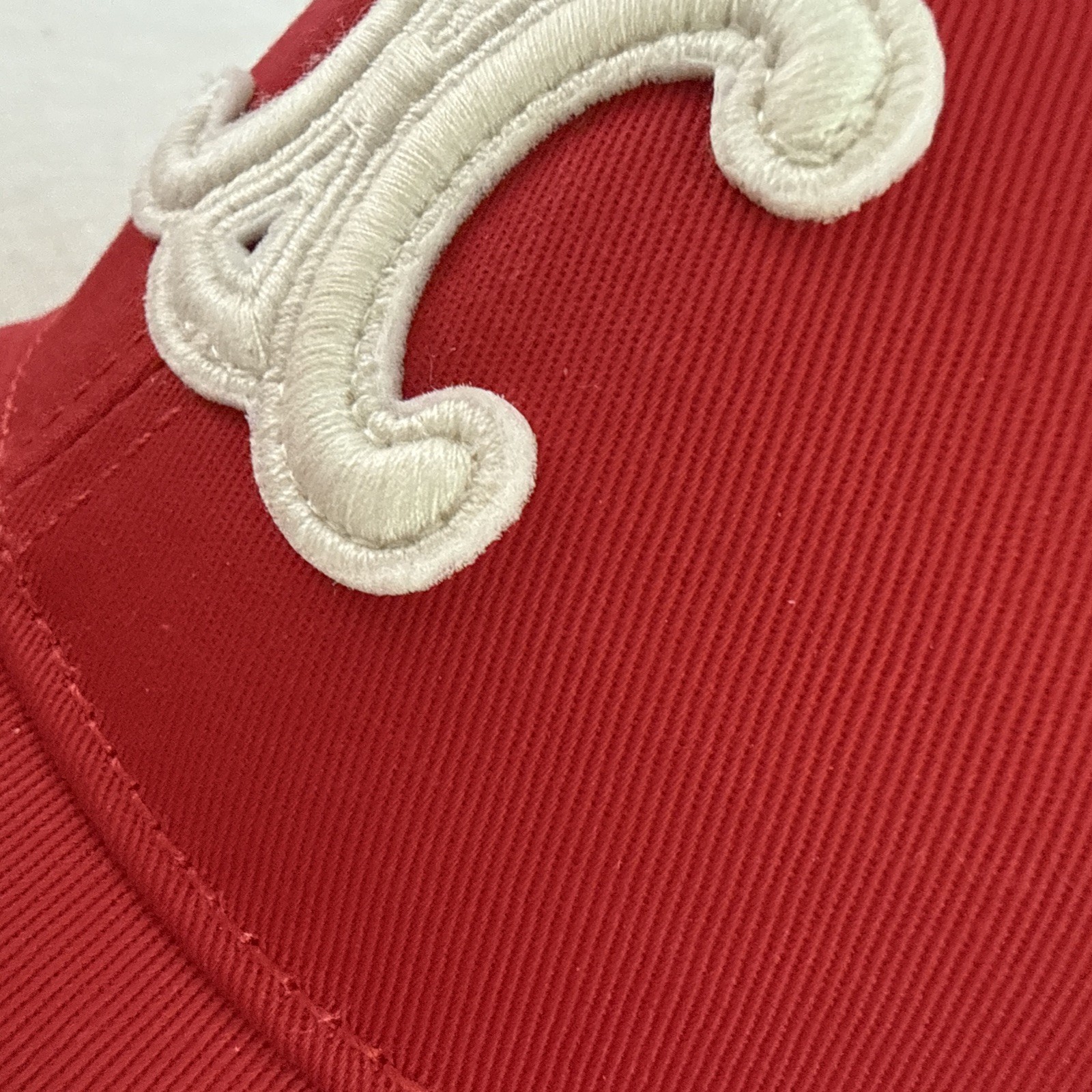 Celine Triomphe baseball cap Size M cotton embroidered Triomphe logo Paris