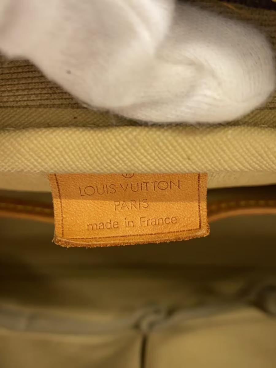 LOUIS VUITTON Bowling Vanity (Deauville) Monogram Canvas PVC BRW Allover