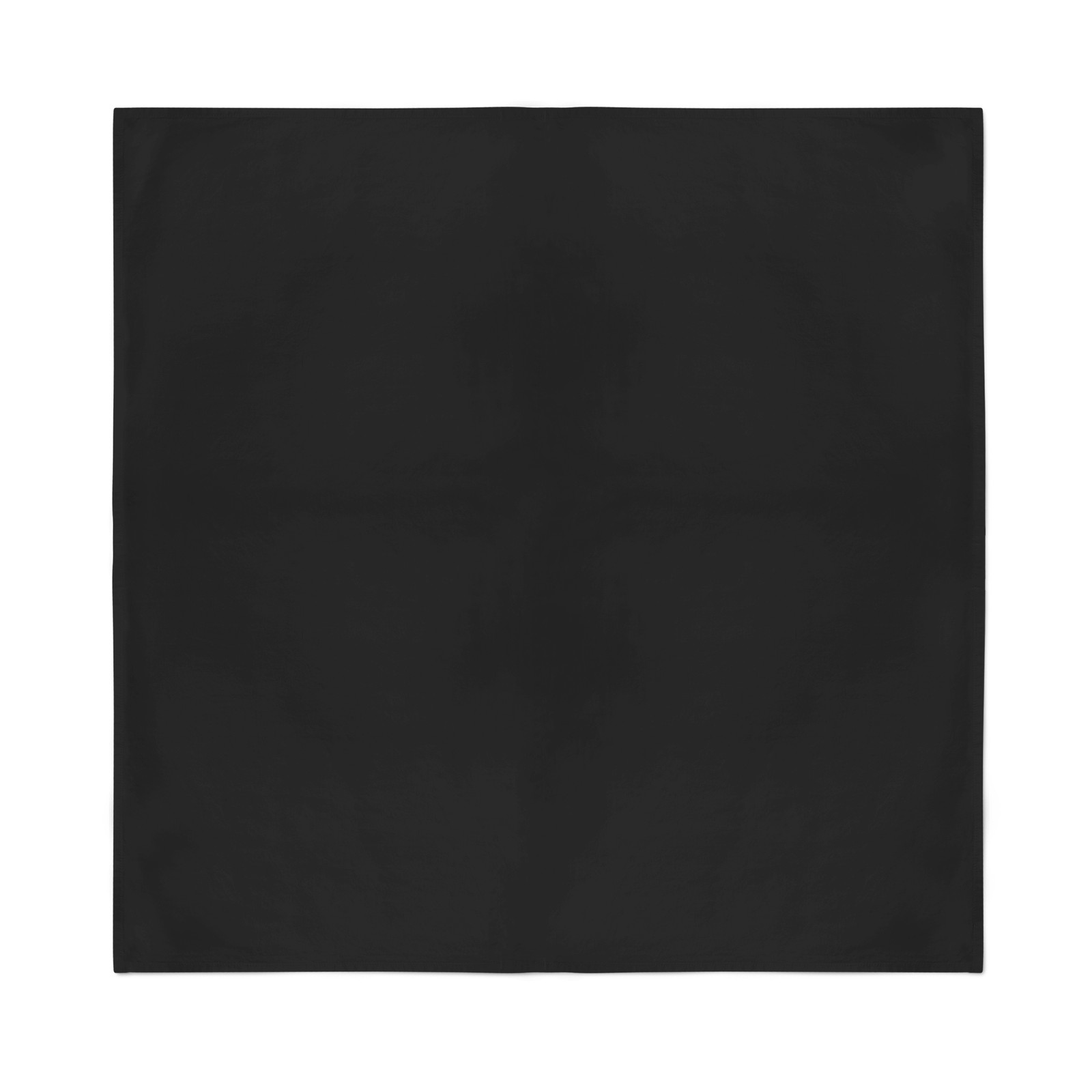 Balec Set of 12 Blank Solid Black Bandanas for Men and Women in Dozen