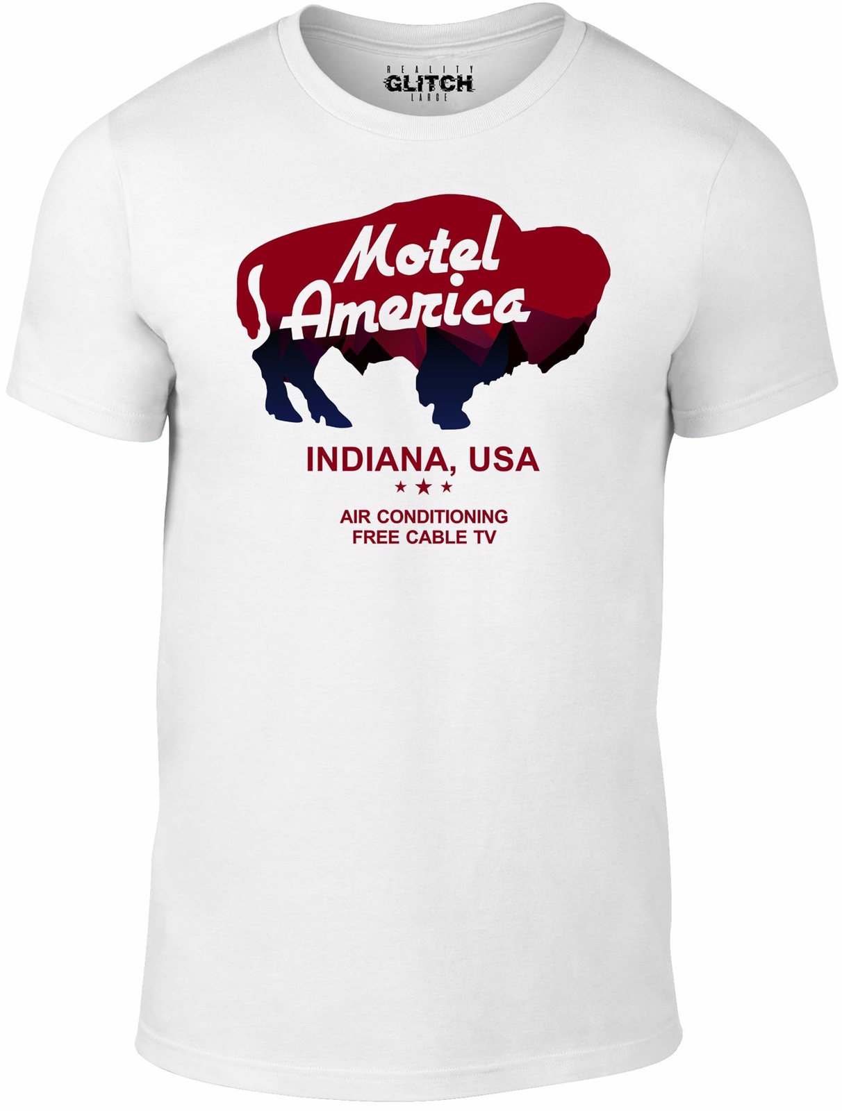 Motel America Mens T-Shirt American Gods Inspired TV Mcshane Watch Cool
