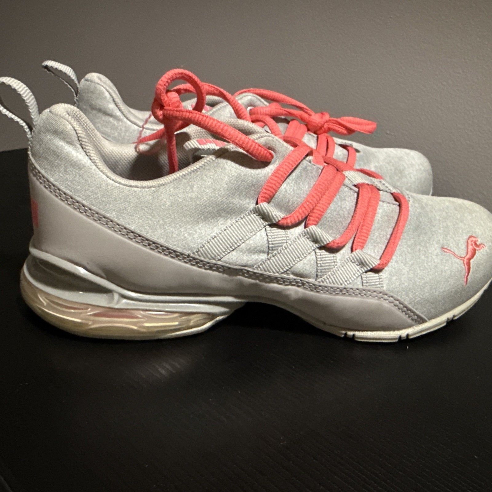 Puma Riaze Prowl Heather Women’s Shoes quarry-sun kissed Gray Pink Size 6.5