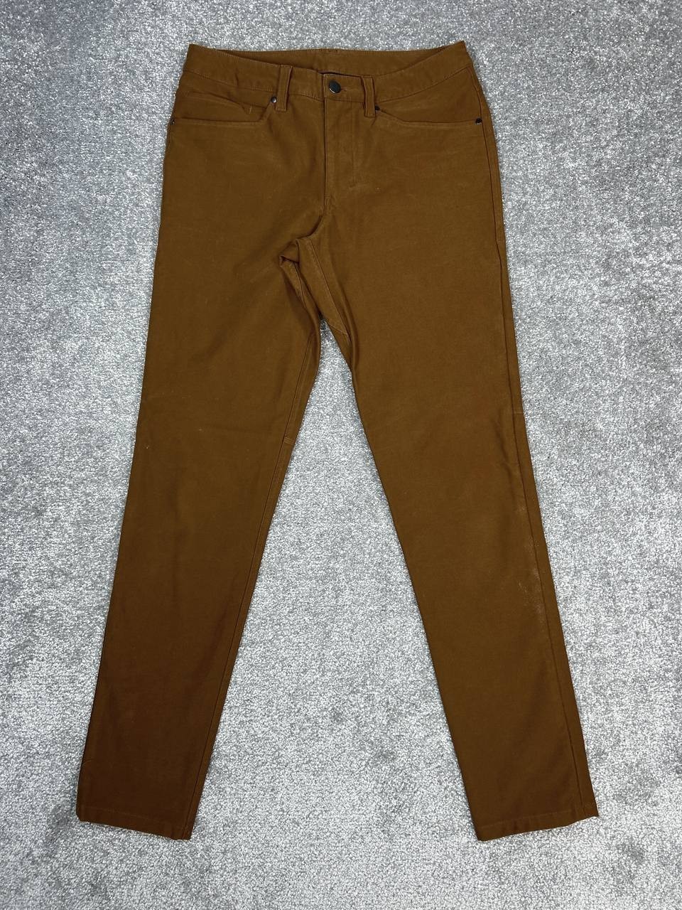 Lululemon ABC Utilitech Pants Mens 30 Brown Chino Slim Fit Abrasion Resistant