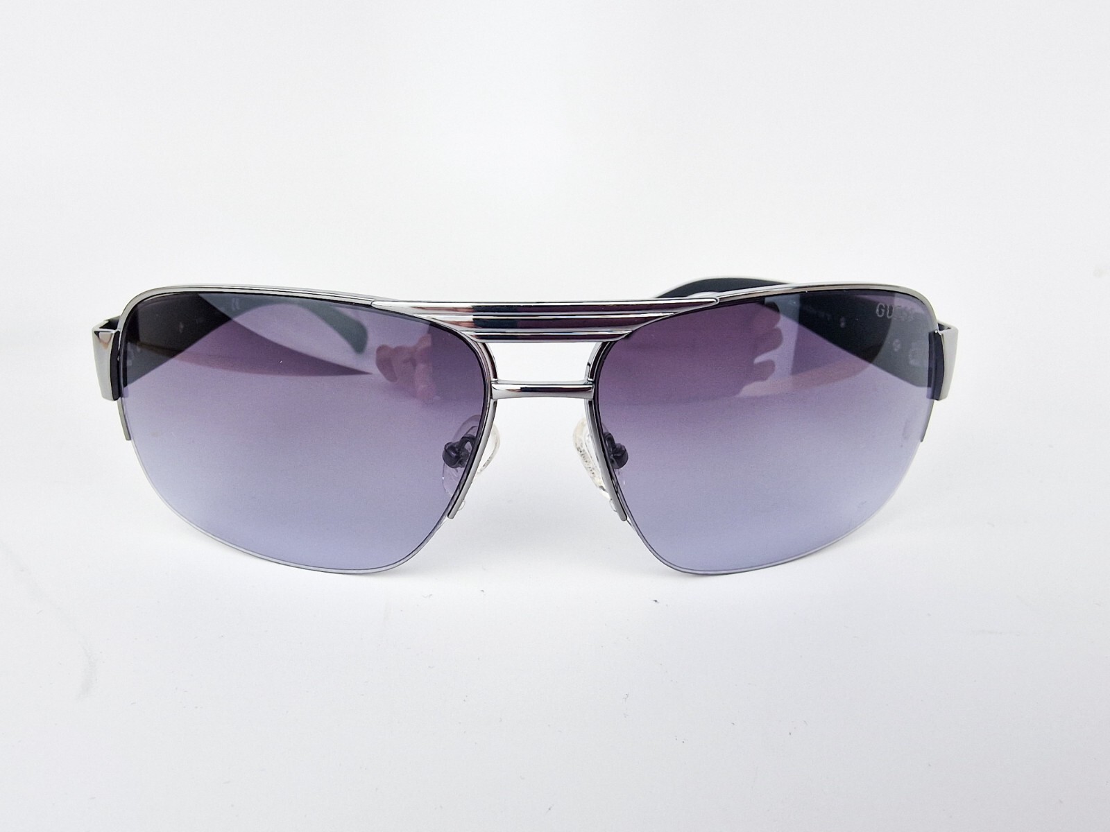 Guess Men’s Aviators Sunglasses GU6831-GUN-35 Gunmetal Gray UV Protection New