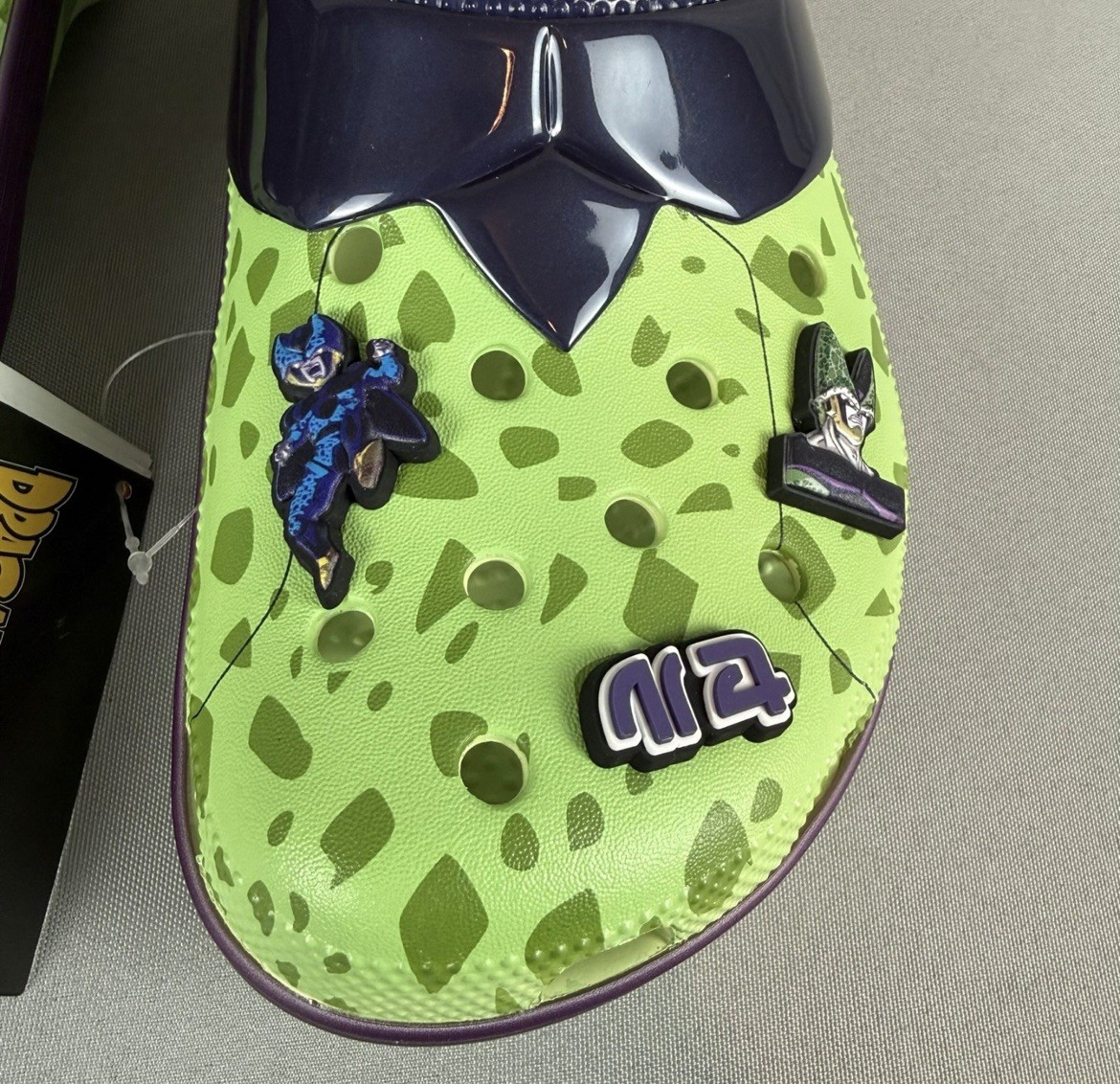Crocs Cell Dragon Ball Z Classic Clog Mens 10 Green Purple 211205-90H New DBZ