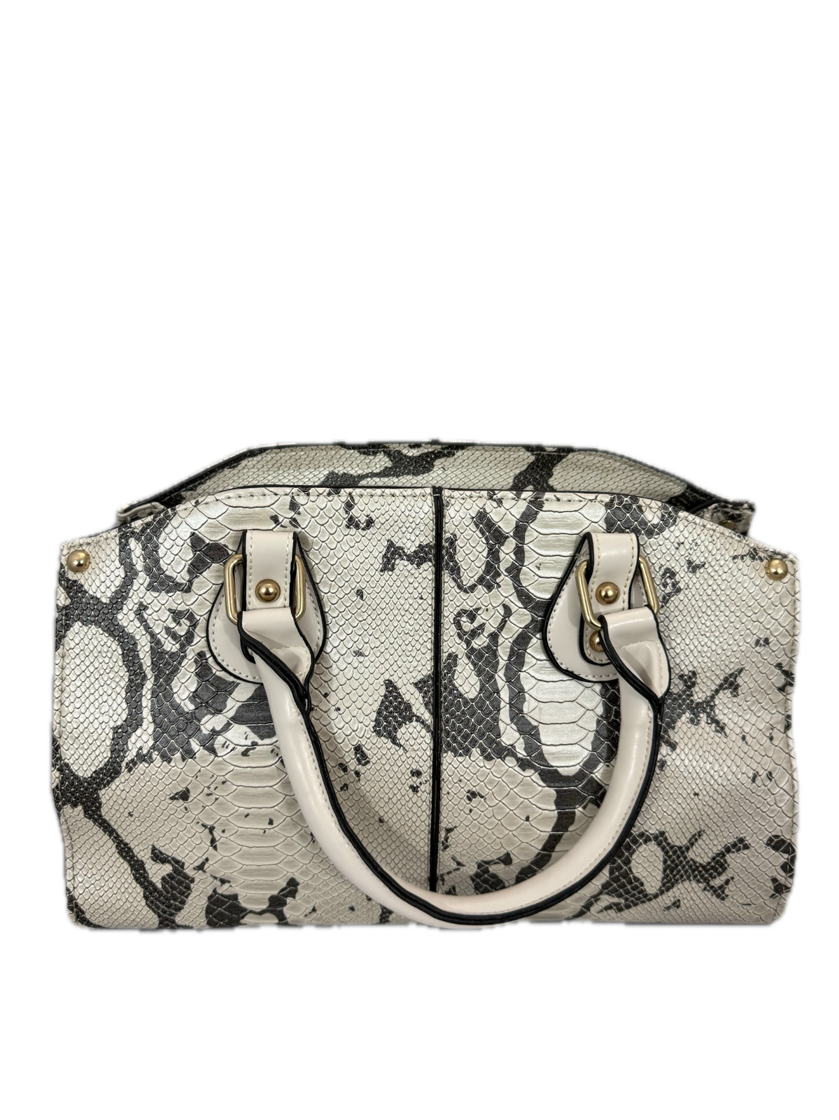 Esbag Ivory Alligator print designer bag