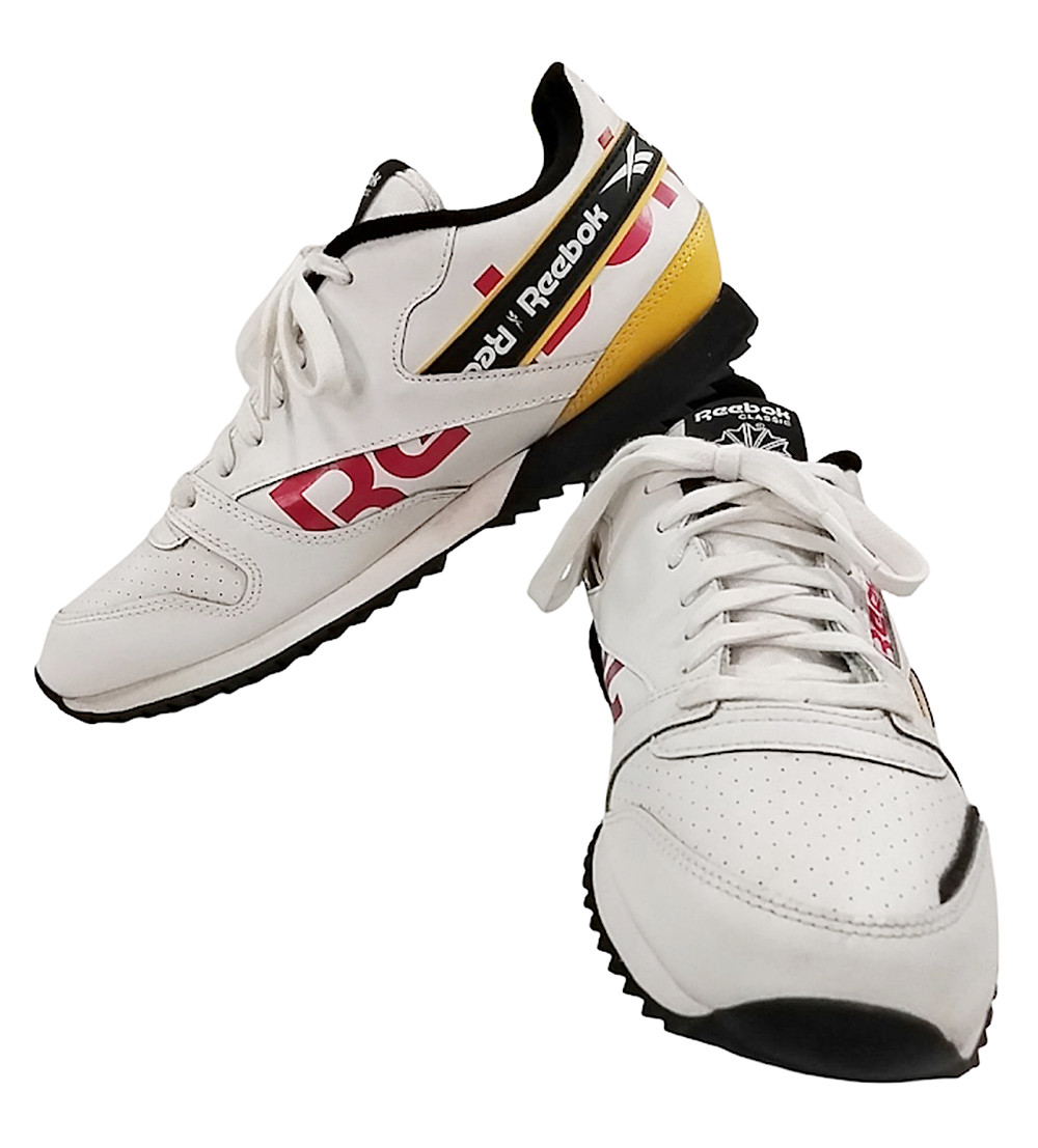 Reebok CL Leather Ripple MU White Unisex Sneakers Size: USA – 6.5