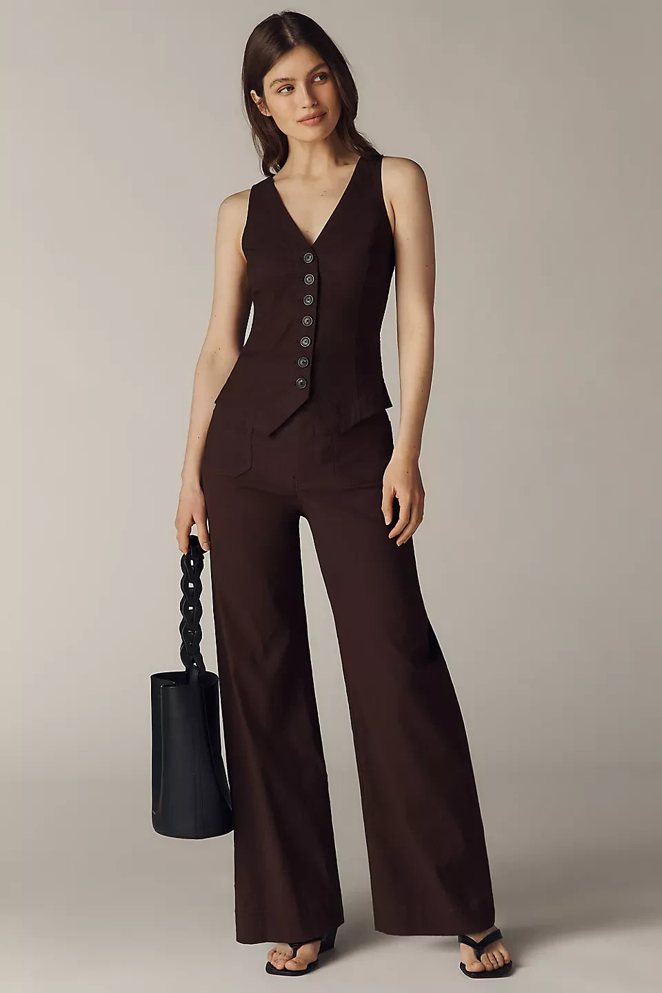 Anthropologie – Colette Magic Fabric Full-Length Pants by Maeve 4123650590291
