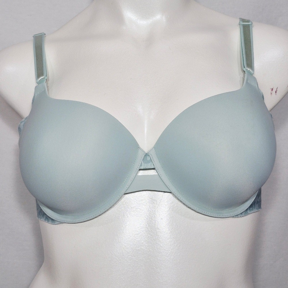 38C Warner’s RB5781A RB5781T Smoothes Underarm Bulge Underwire Contour Mint