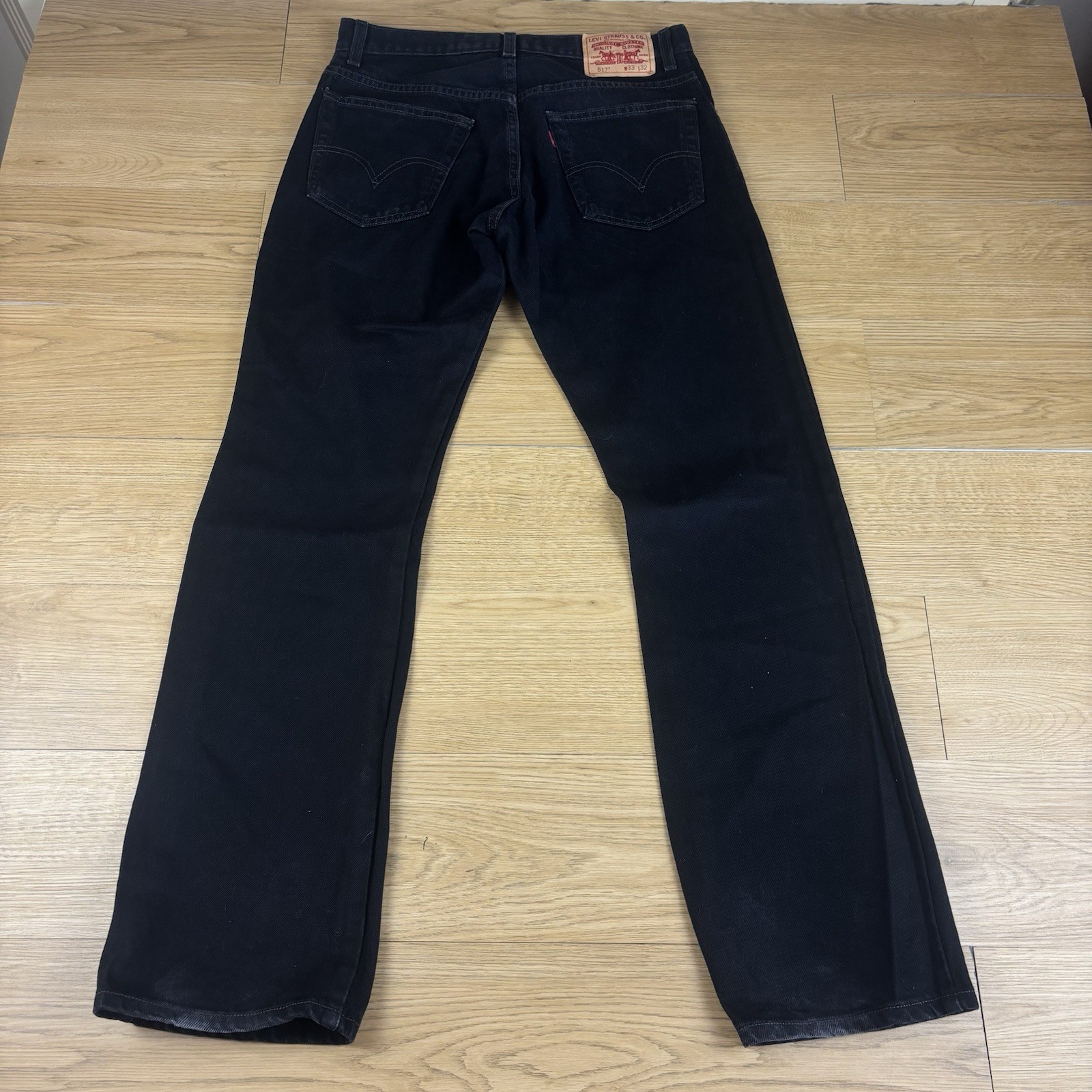 Levi 517 Jeans Mens Authentic Casual Vintage Style Bootcut Fit W33 L32
