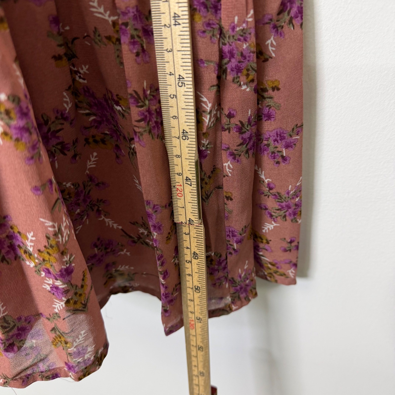 Natural Life Dance With Me Tiered Maxi Dress Women’s Medium Pink Floral Boho
