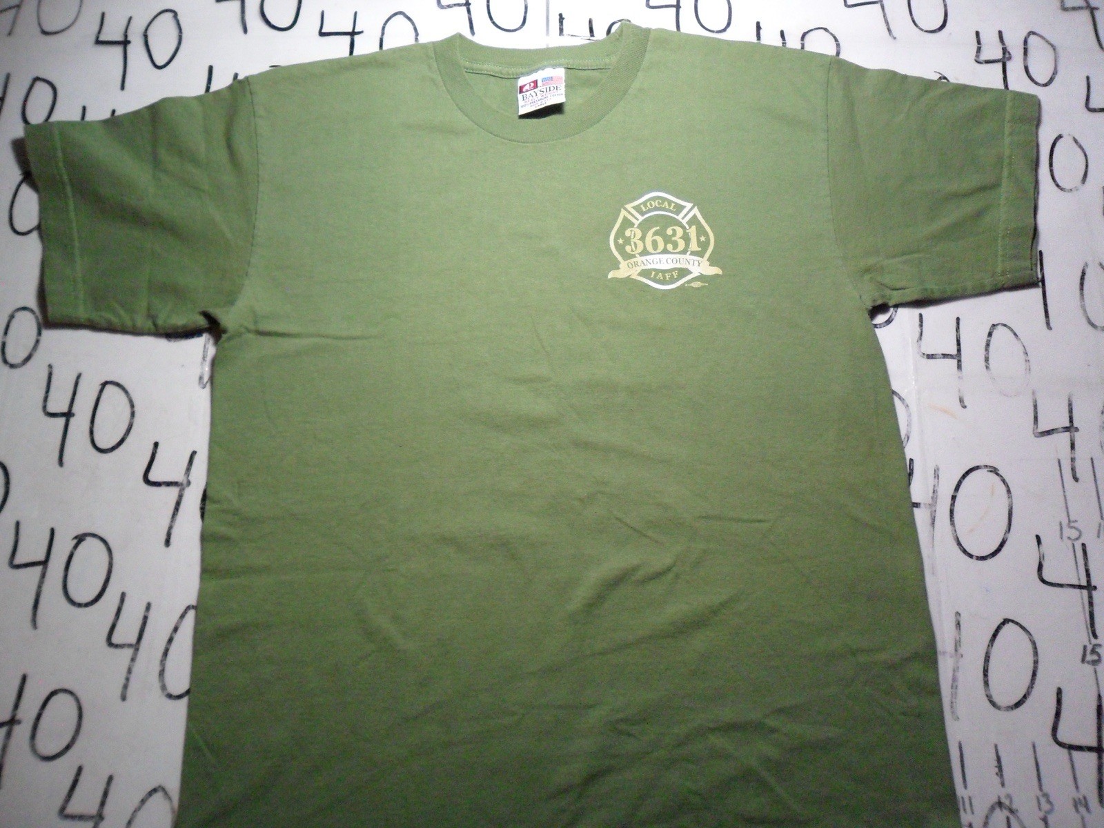 Large Local Orange County IAFF 3631 City Connect Runs Smaller Shirt