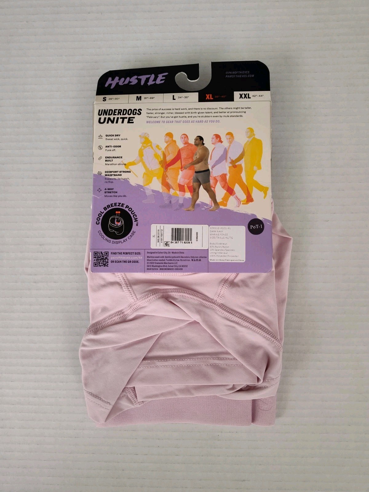Pair of Thieves Hustle Boxer Briefs Mens XL Pack of 2 Cool Breeze Pouch