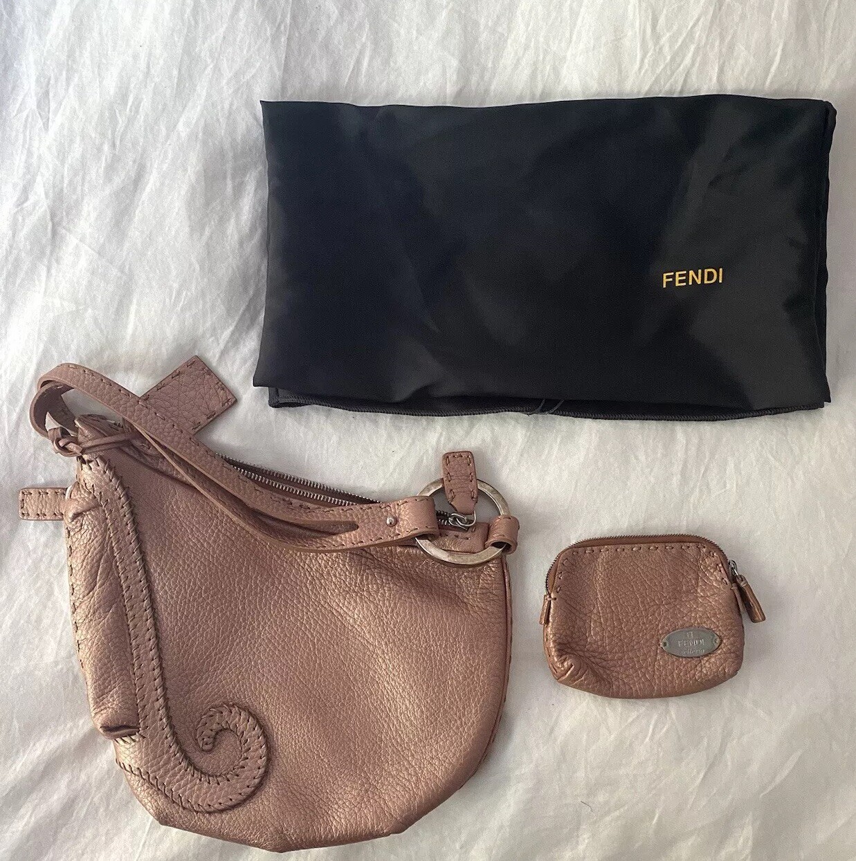 Vintage Fendi Selleria Oyster Bag