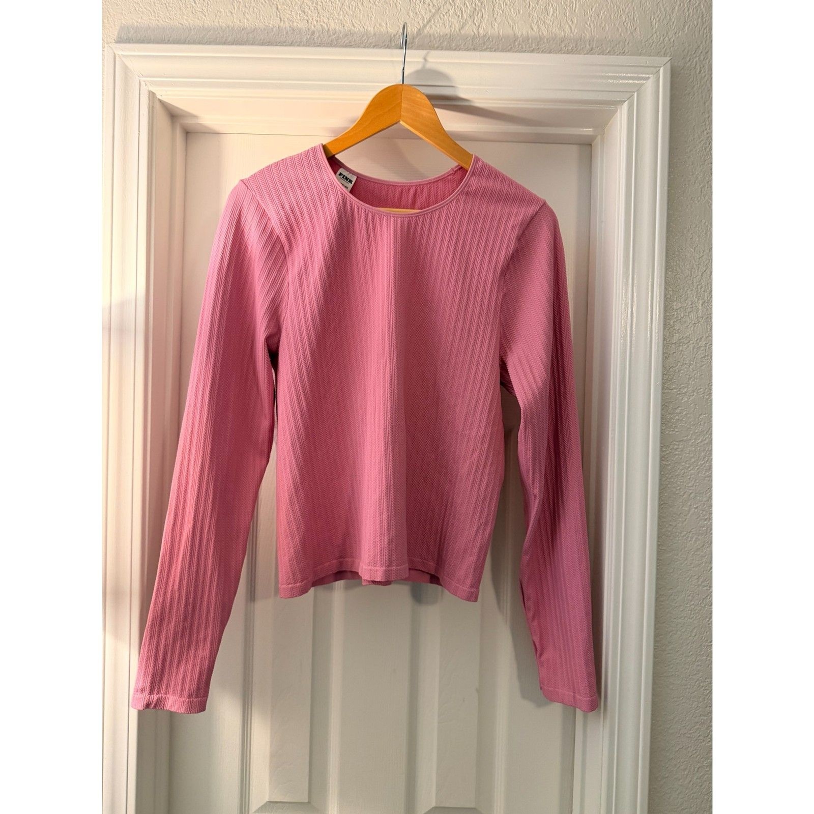 PINK Open-Back Pink Top – Used fair