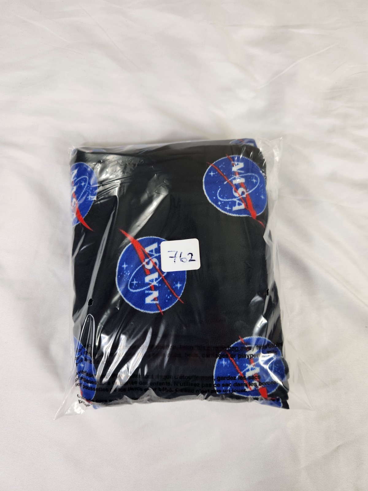 ADTN Pants M Men’s Black NASA Logo Fleece Pajama Lounge Pants