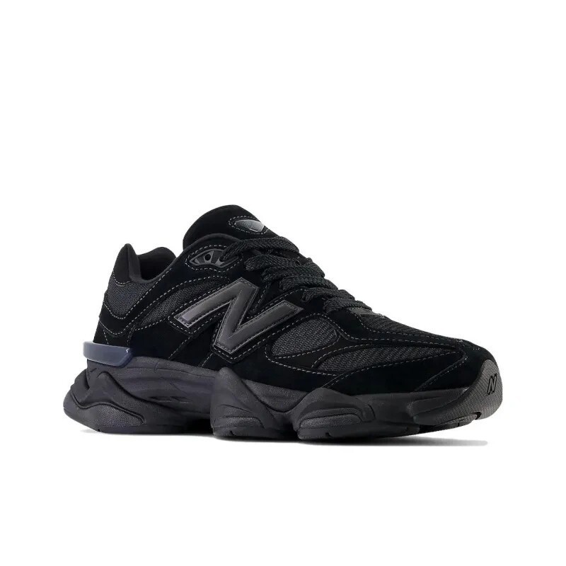 U9060BPM – New Balance 9060 Triple Black Suede Men’s Size –