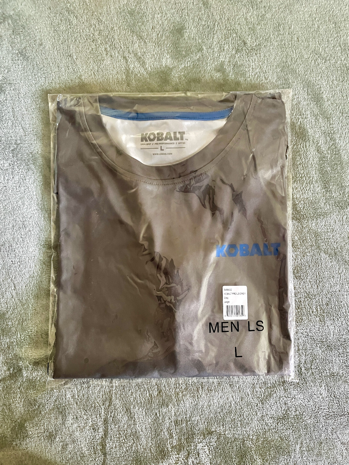 Great for Outdoor Work, Sports * Kobalt Pro Performance Shirt * Sz Large * NWT