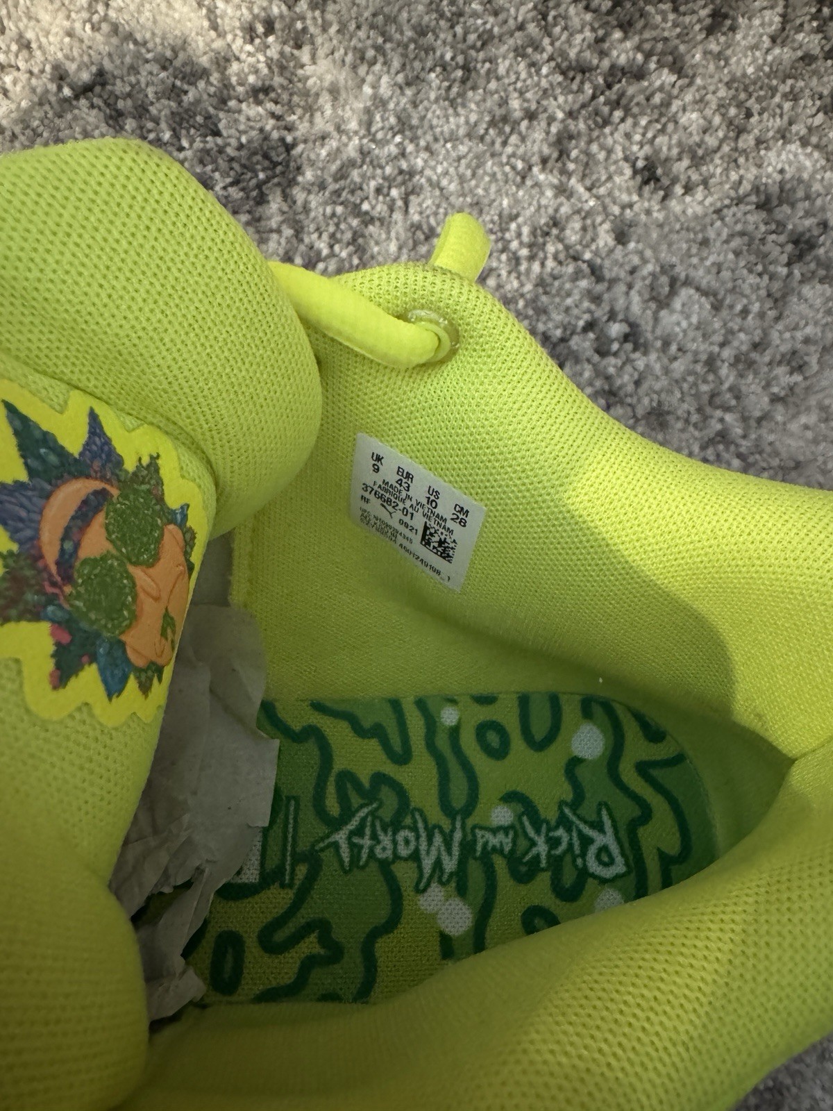 PUMA MB.1 x Rick and Morty Mid-Top Basketball Shoes US 10