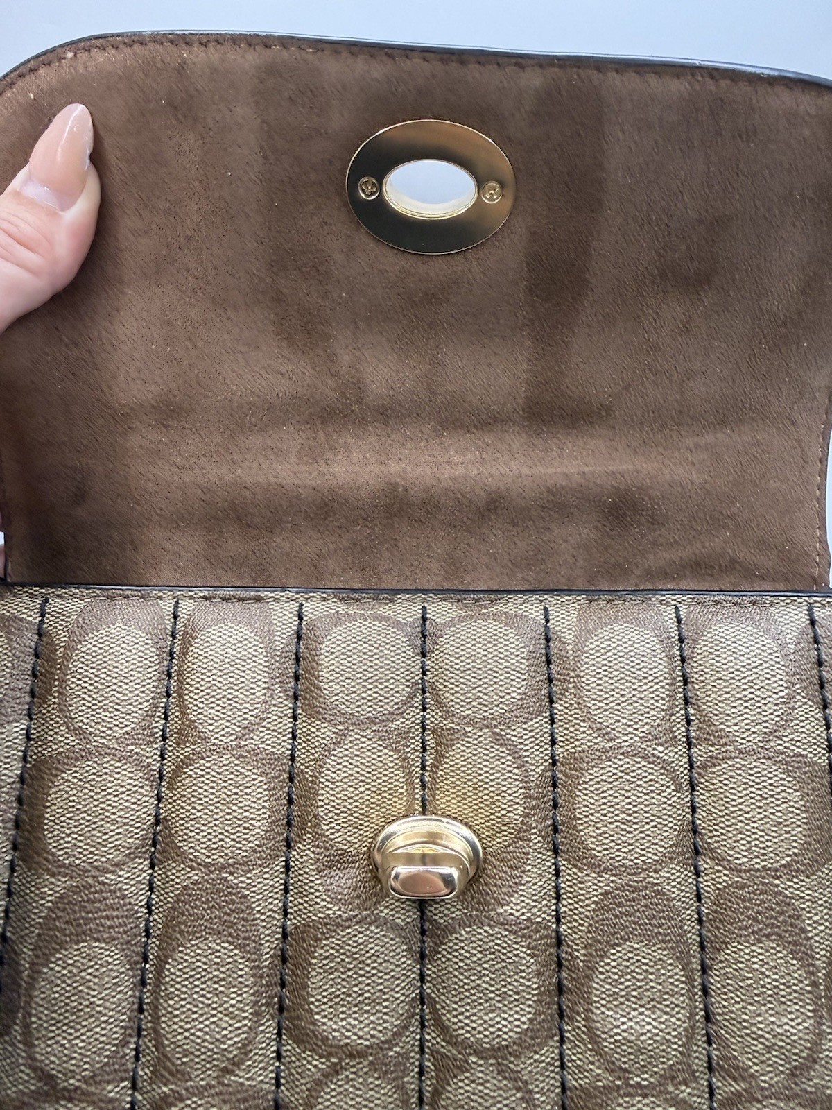 Coach Marlie Top Handle Satchel In Signature Canvas With Quilting C5645