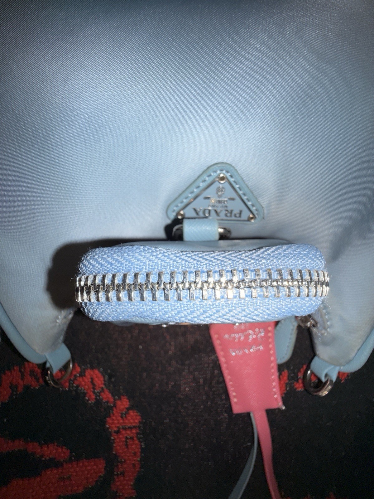 Prada Re-Edition 2005 Re-Nylon Bag Set Celeste Blue | Full 3-Piece Complete Set