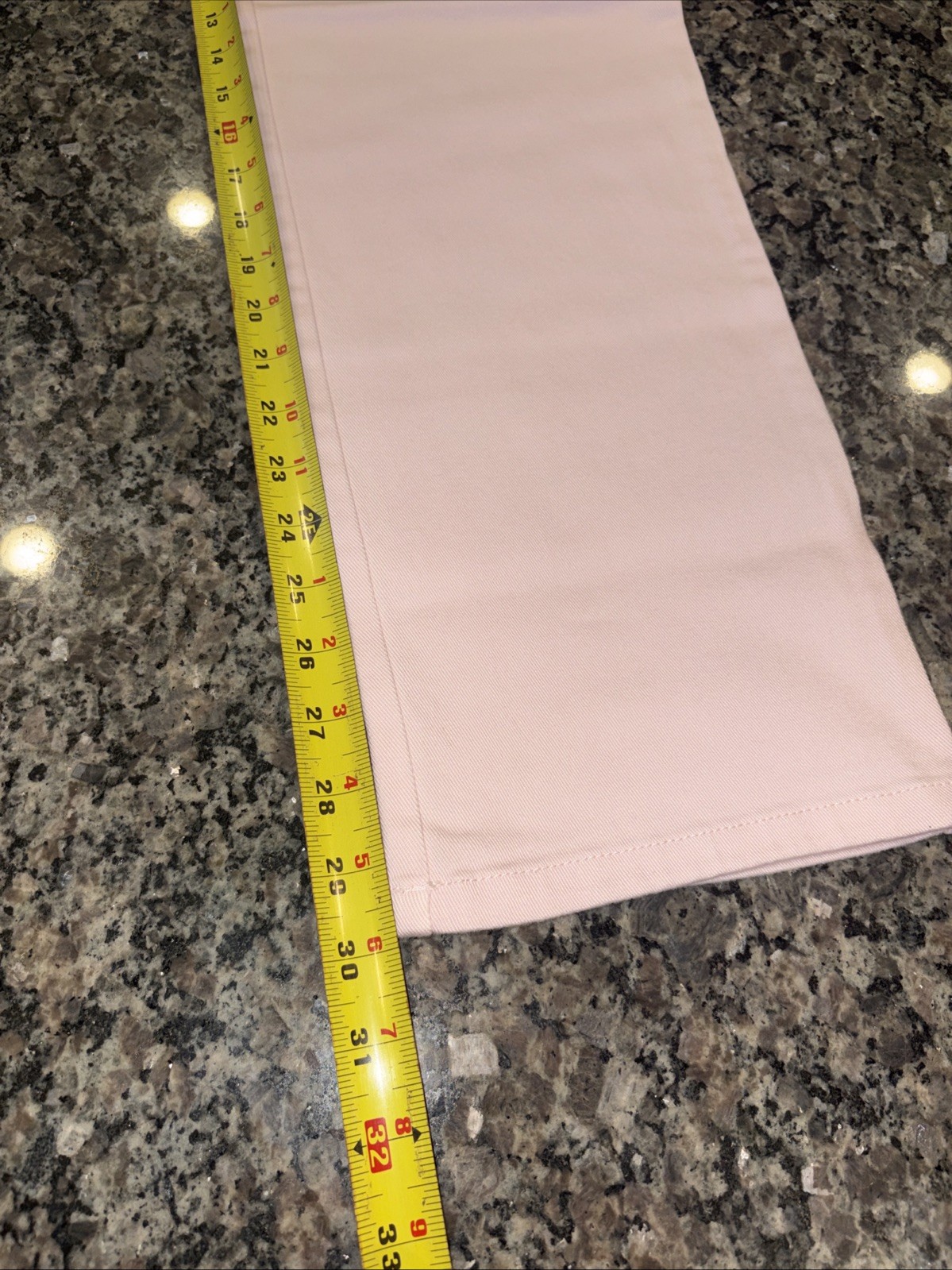 Gloria Vanderbilt Womens Pink Amanda Stretch Denim Pants Sz 10 New With Tags
