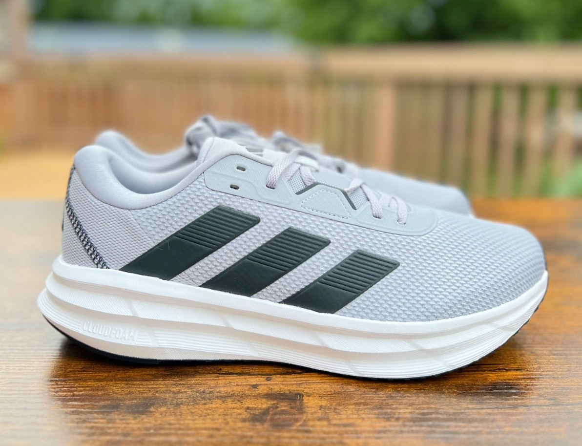 Adidas Galaxy 7 Halo Silver Carbon Men’s Size 11 Running Shoes ID8754