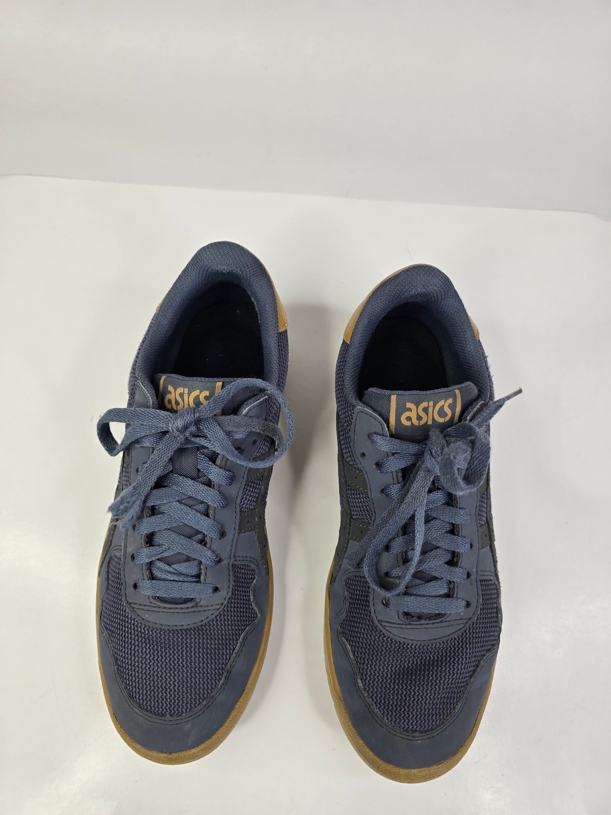 Asics Japan S Mens Size 7.5 Blue Athletic Running Walking Shoes Sneakers