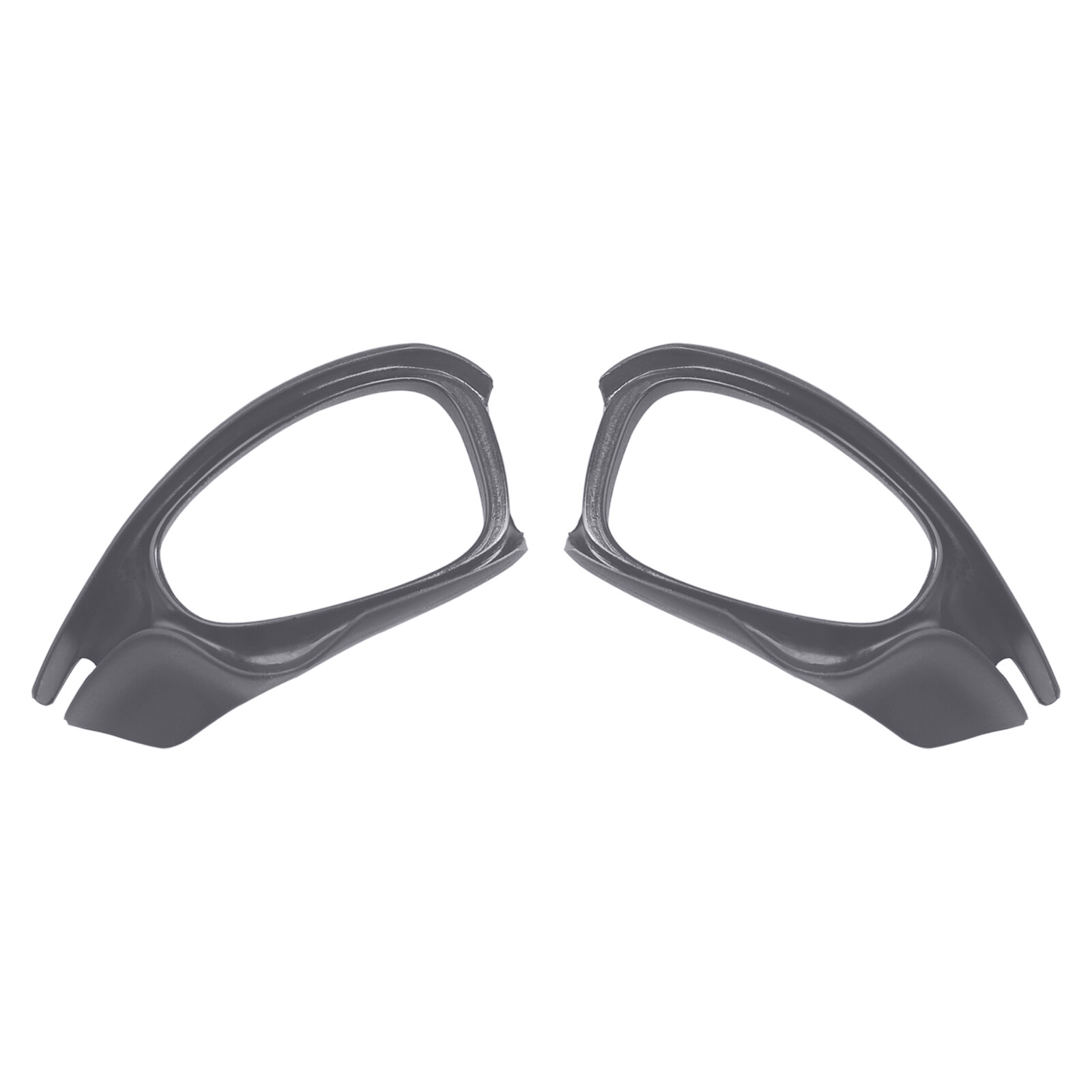 KEYTO Silver High Polymer Rubber Sideblinders for-Oakley Juliet X-Metal