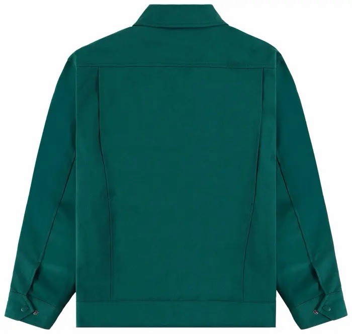 Golf Wang Marty Supreme Green Work Jacket Full Zip Logo Point Collar Men’s M