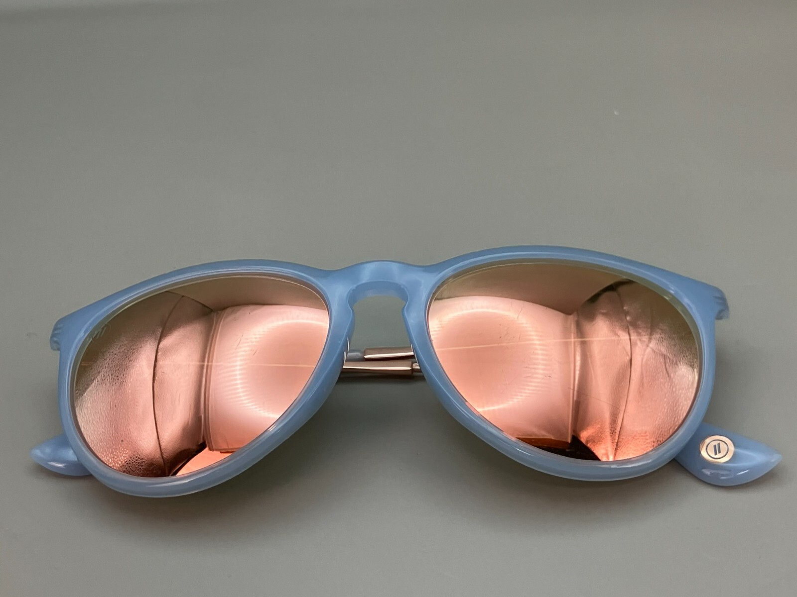 Blenders Pretty Sweet Light Blue Pantos Polarized Sunglasses FRAMES