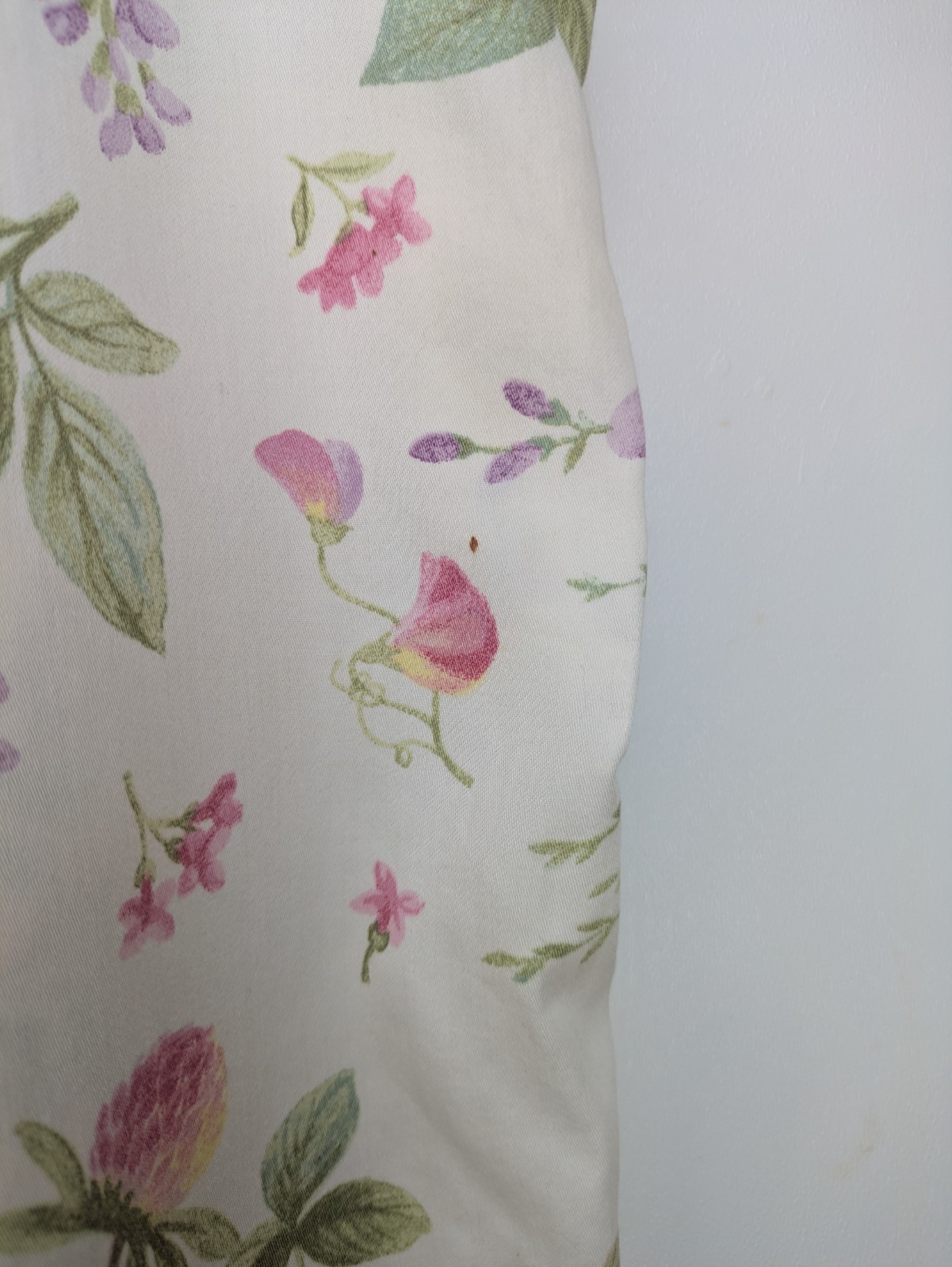 Crabtree Evelyn Pajamas Set Cotton Floral Turkiye Cream Vintage Pocket S Women’s